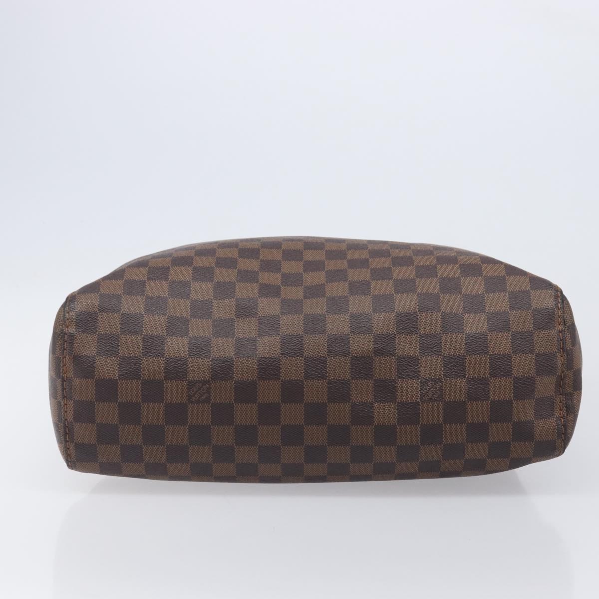 LOUIS VUITTON Damier Ebene Portobello PM Shoulder Bag N41184 LV Auth 204397