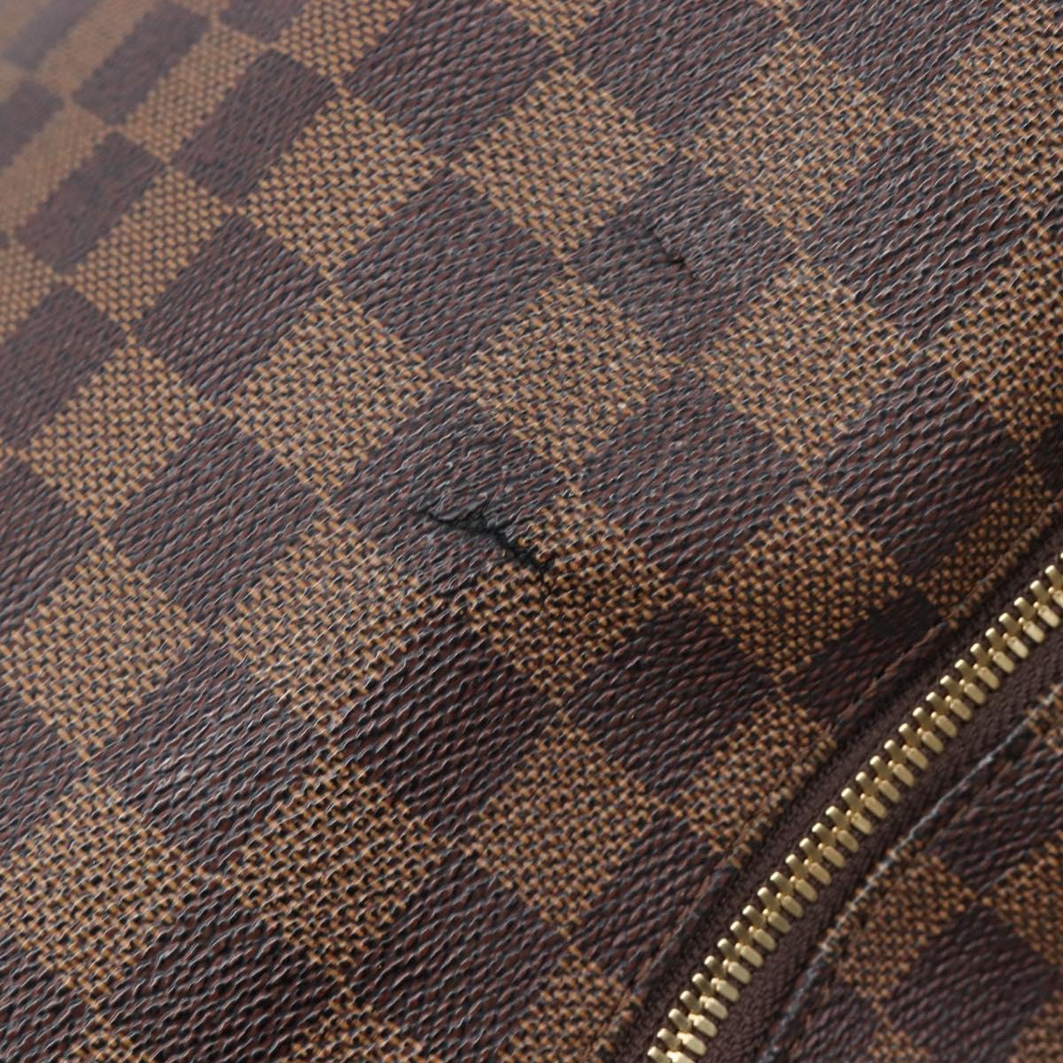 LOUIS VUITTON Damier Ebene Portobello PM Shoulder Bag N41184 LV Auth 204397