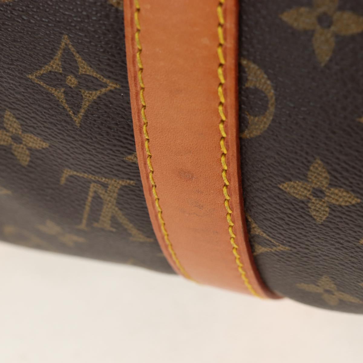 LOUIS VUITTON Monogram Keepall 50 Boston Bag M41426 LV Auth 204399A