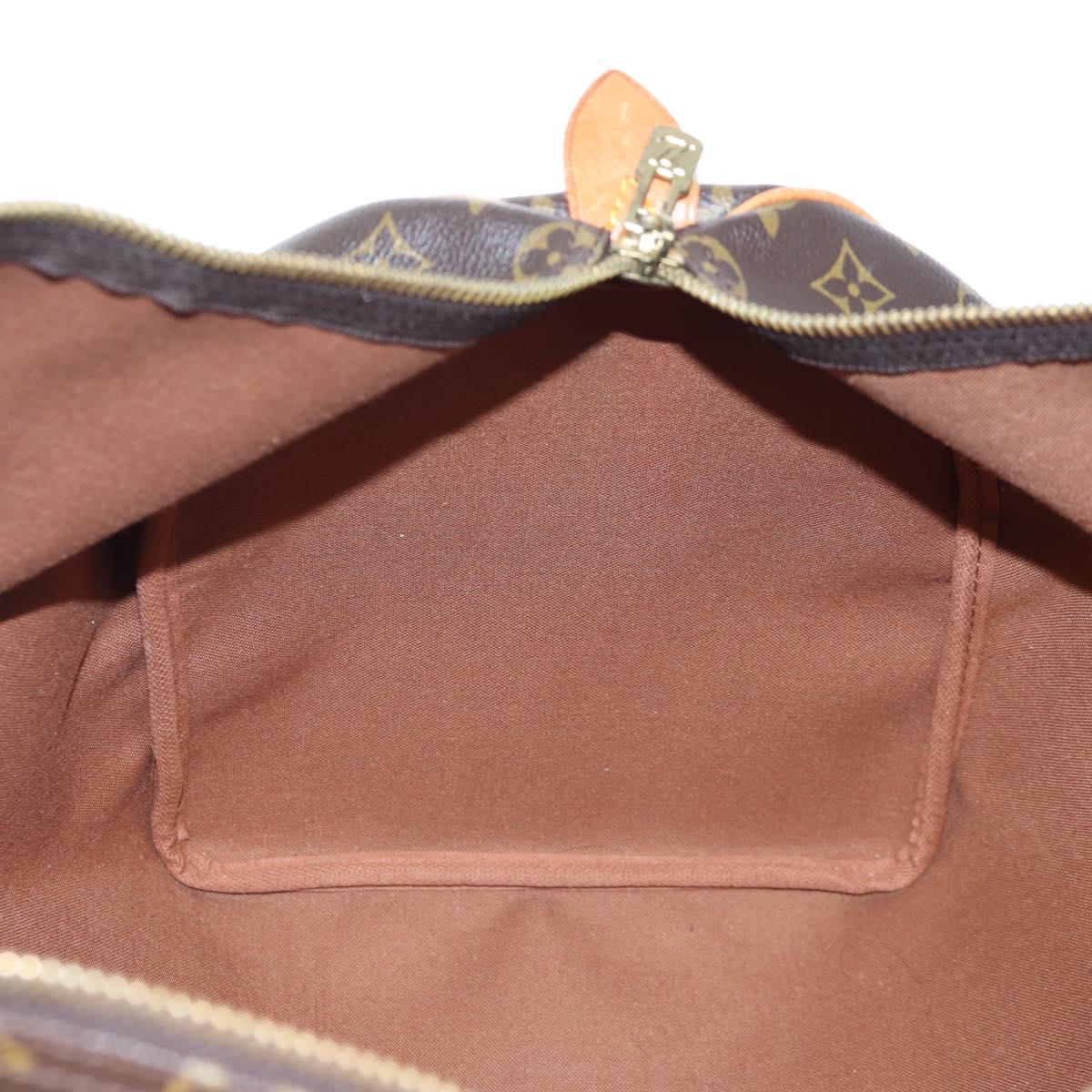 LOUIS VUITTON Monogram Keepall 50 Boston Bag M41426 LV Auth 204399A