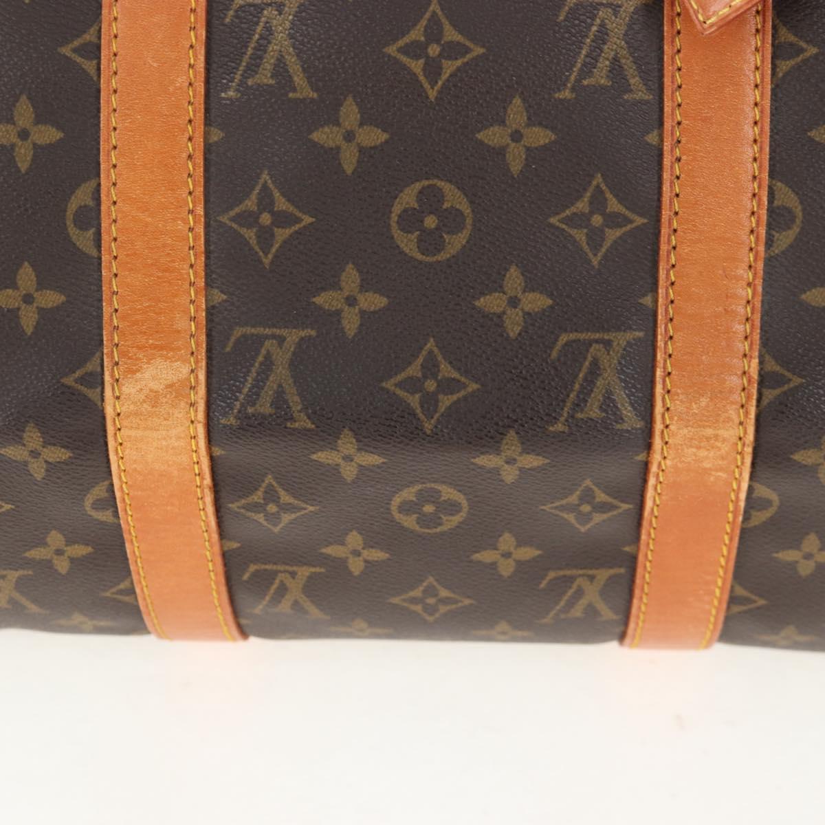 LOUIS VUITTON Monogram Keepall 50 Boston Bag M41426 LV Auth 204399A