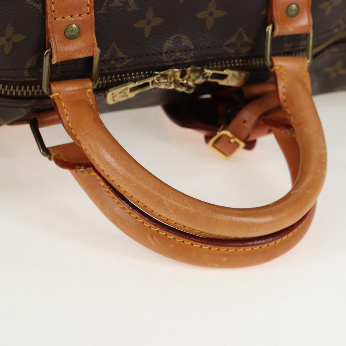 LOUIS VUITTON Monogram Keepall 50 Boston Bag M41426 LV Auth 204399A
