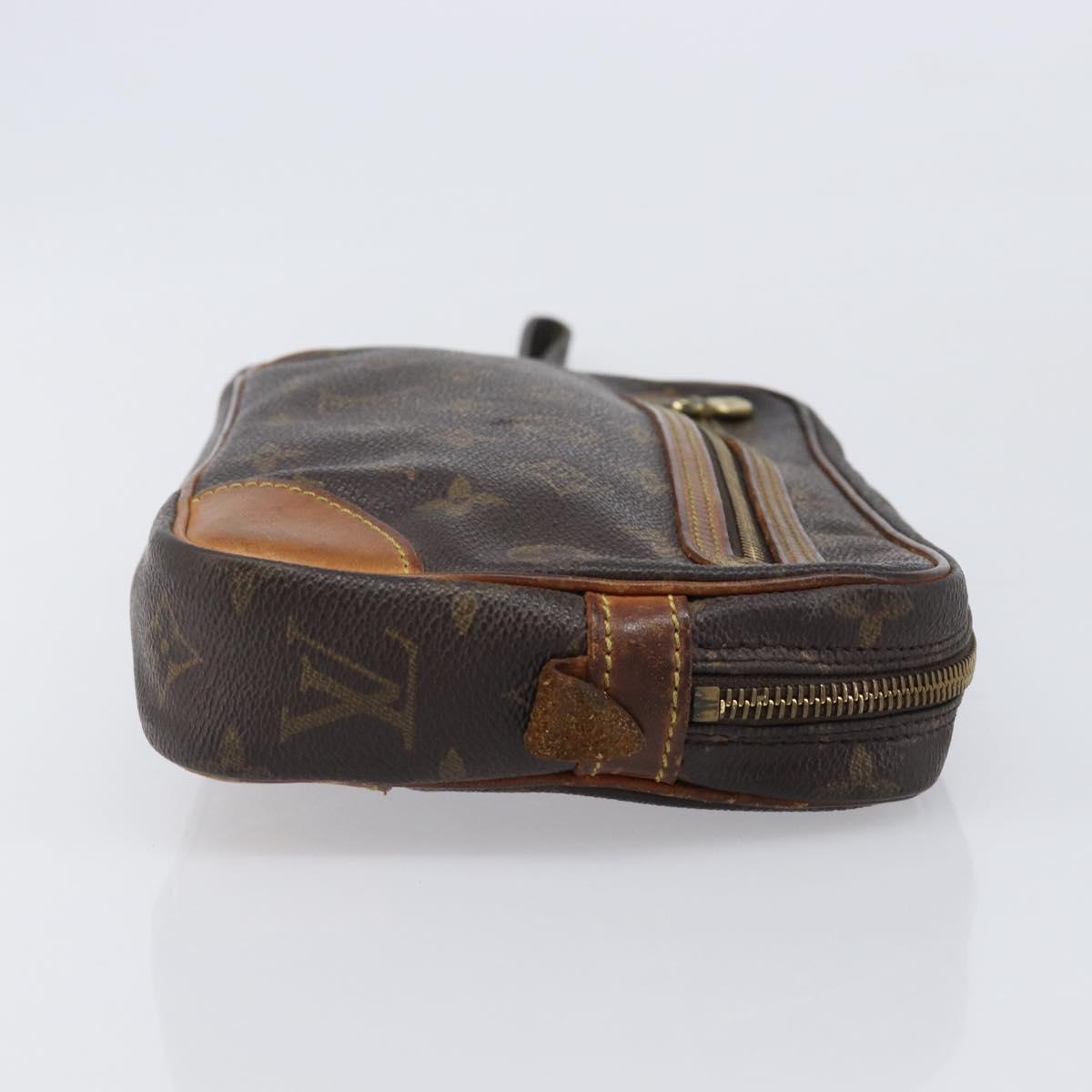LOUIS VUITTON Monogram Marly Dragonne GM Clutch Bag M51825 LV Auth 204409