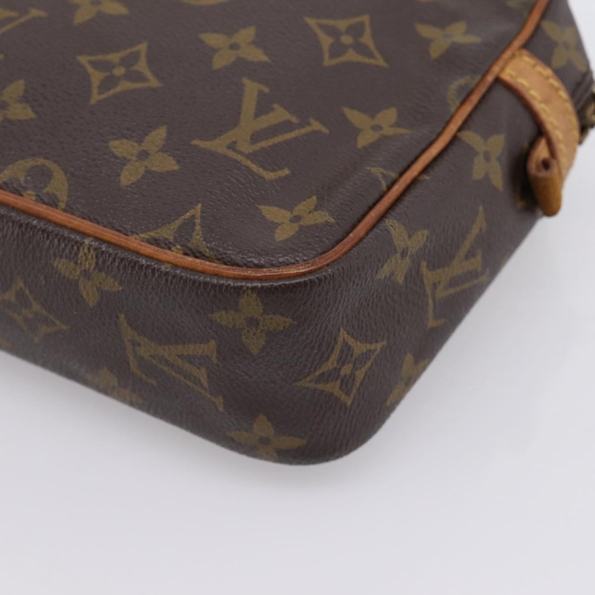 LOUIS VUITTON Monogram Compiegne 23 Clutch Bag M51847 LV Auth 204410