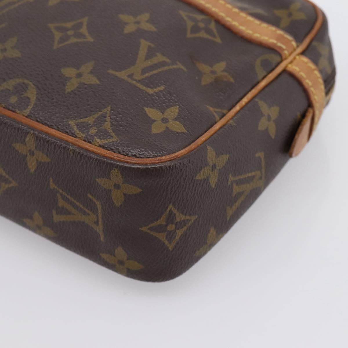 LOUIS VUITTON Monogram Compiegne 23 Clutch Bag M51847 LV Auth 204410