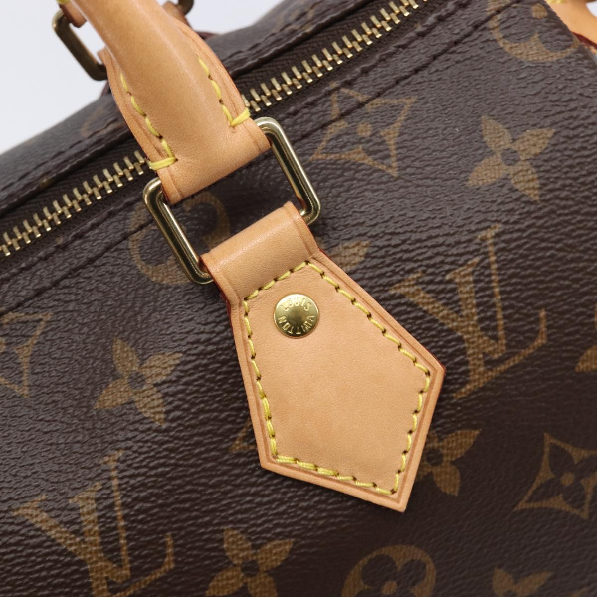 LOUIS VUITTON Monogram Speedy 25 Hand Bag M41528 LV Auth 204411SAV