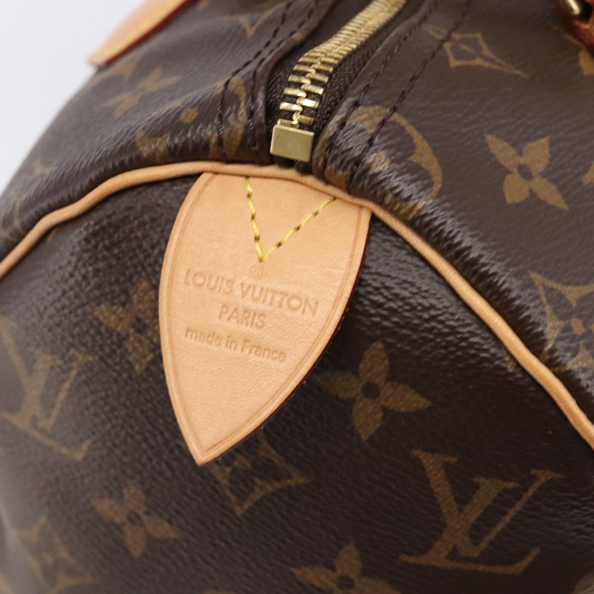 LOUIS VUITTON Monogram Speedy 25 Hand Bag M41528 LV Auth 204411SAV
