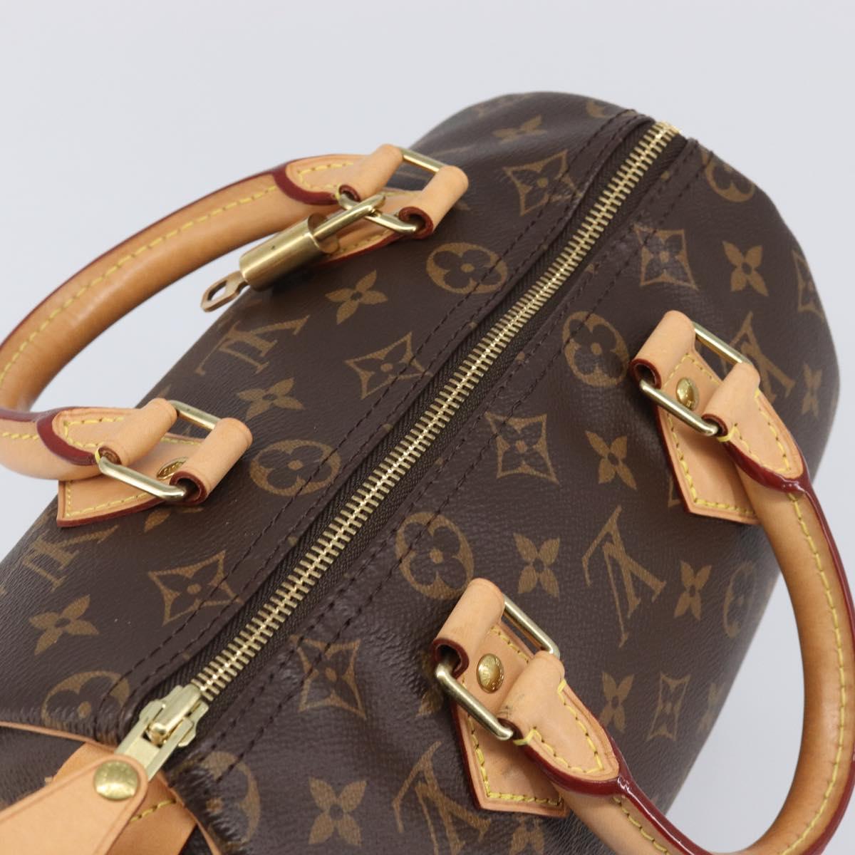 LOUIS VUITTON Monogram Speedy 25 Hand Bag M41528 LV Auth 204411SAV