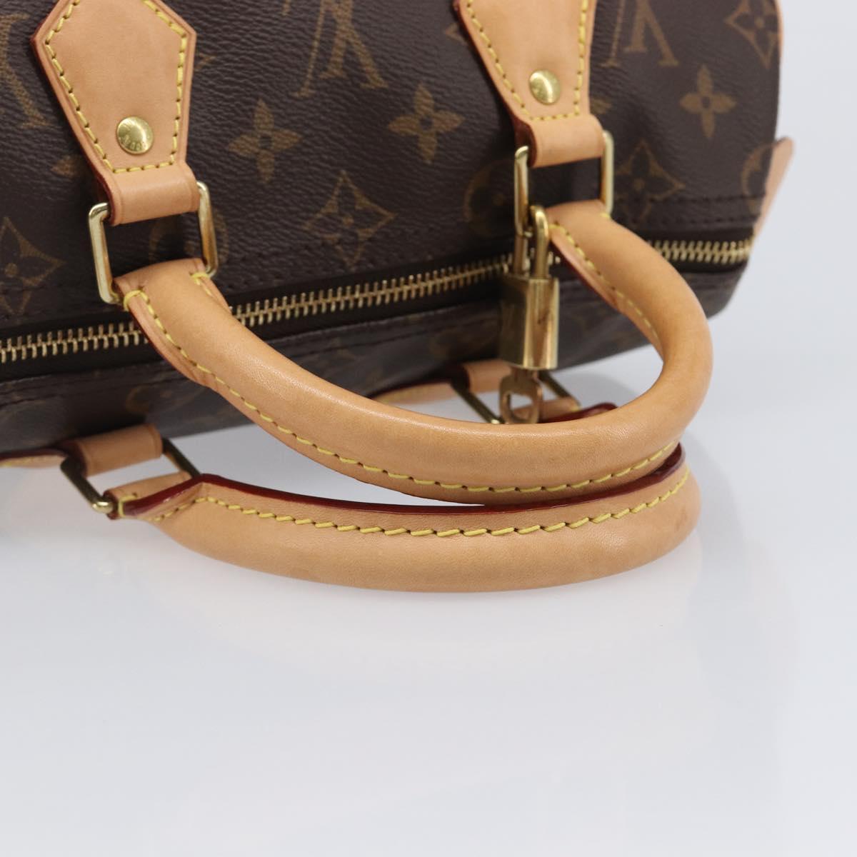 LOUIS VUITTON Monogram Speedy 25 Hand Bag M41528 LV Auth 204411SAV