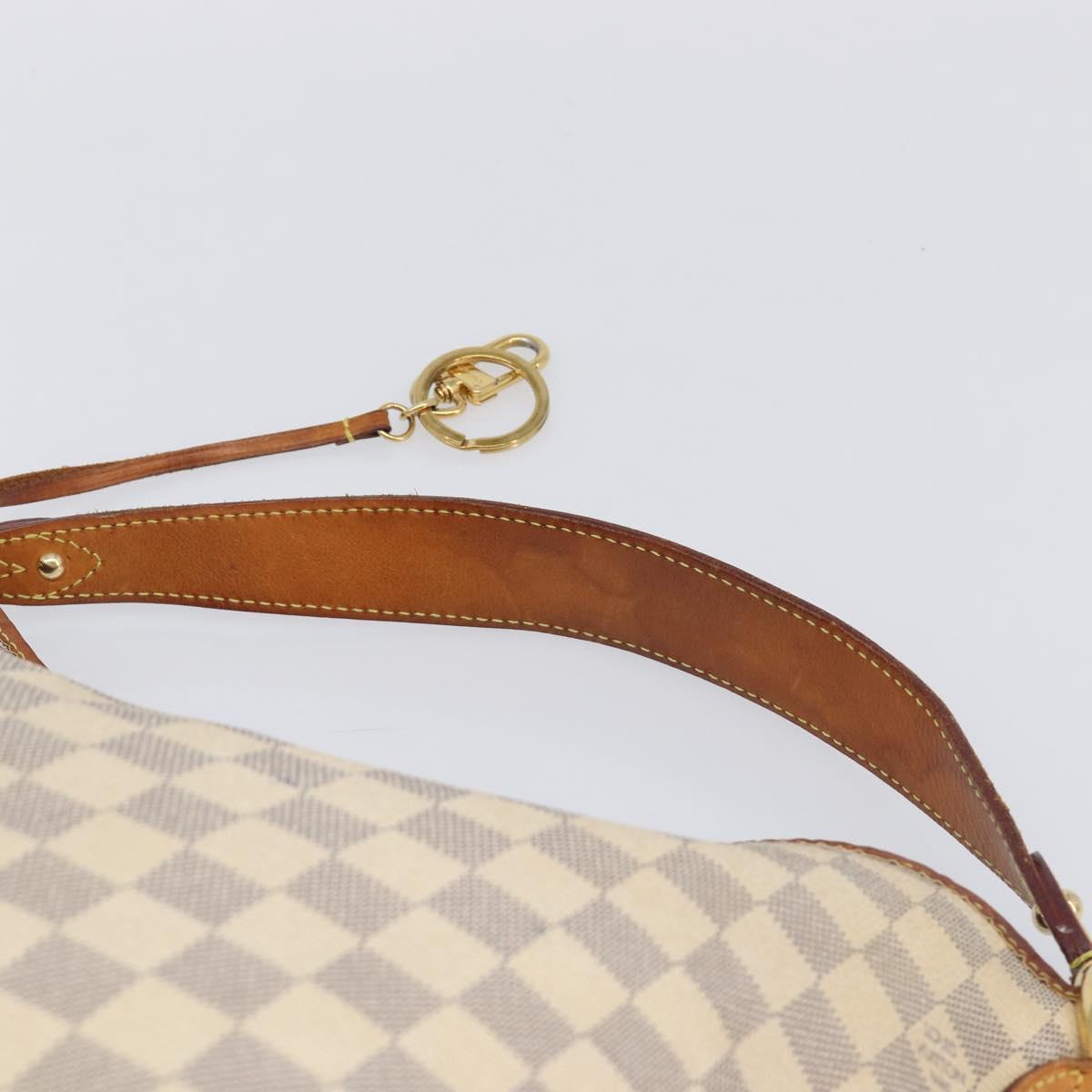 LOUIS VUITTON Damier Azur Delightful PM Shoulder Bag N41447 LV Auth 204440