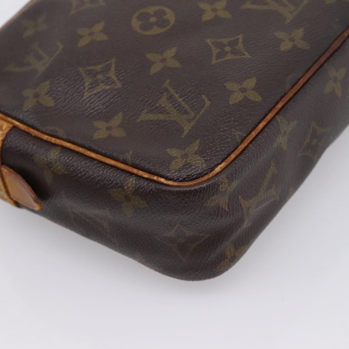 LOUIS VUITTON Monogram Compiegne 23 Clutch Bag M51847 LV Auth 204446