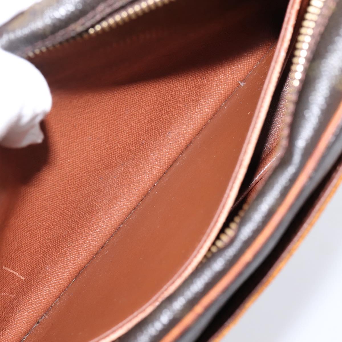 LOUIS VUITTON Monogram Compiegne 23 Clutch Bag M51847 LV Auth 204446
