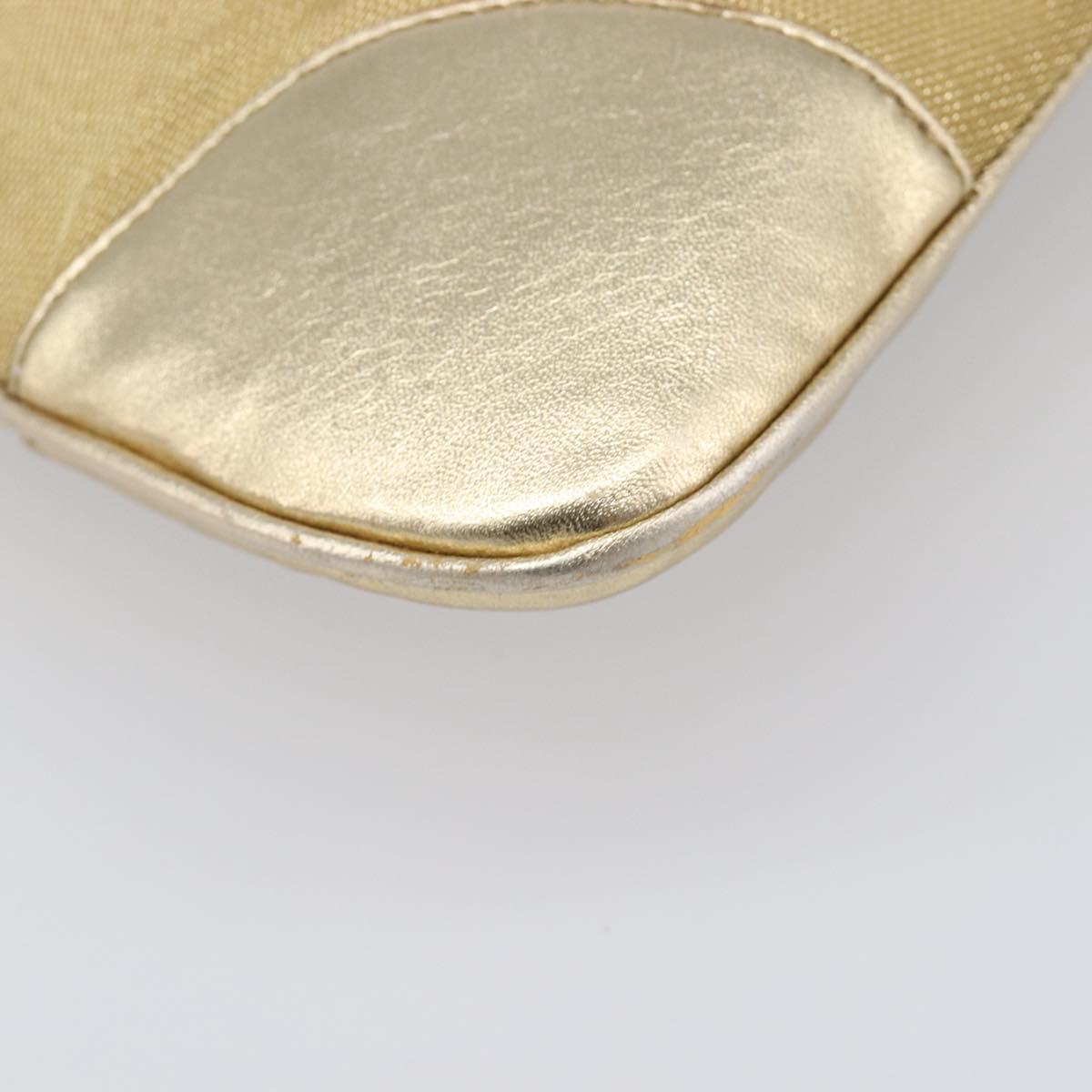 GUCCI Bamboo Kandinsky Shoulder Bag Canvas Gold 001 4060 Auth 204453A