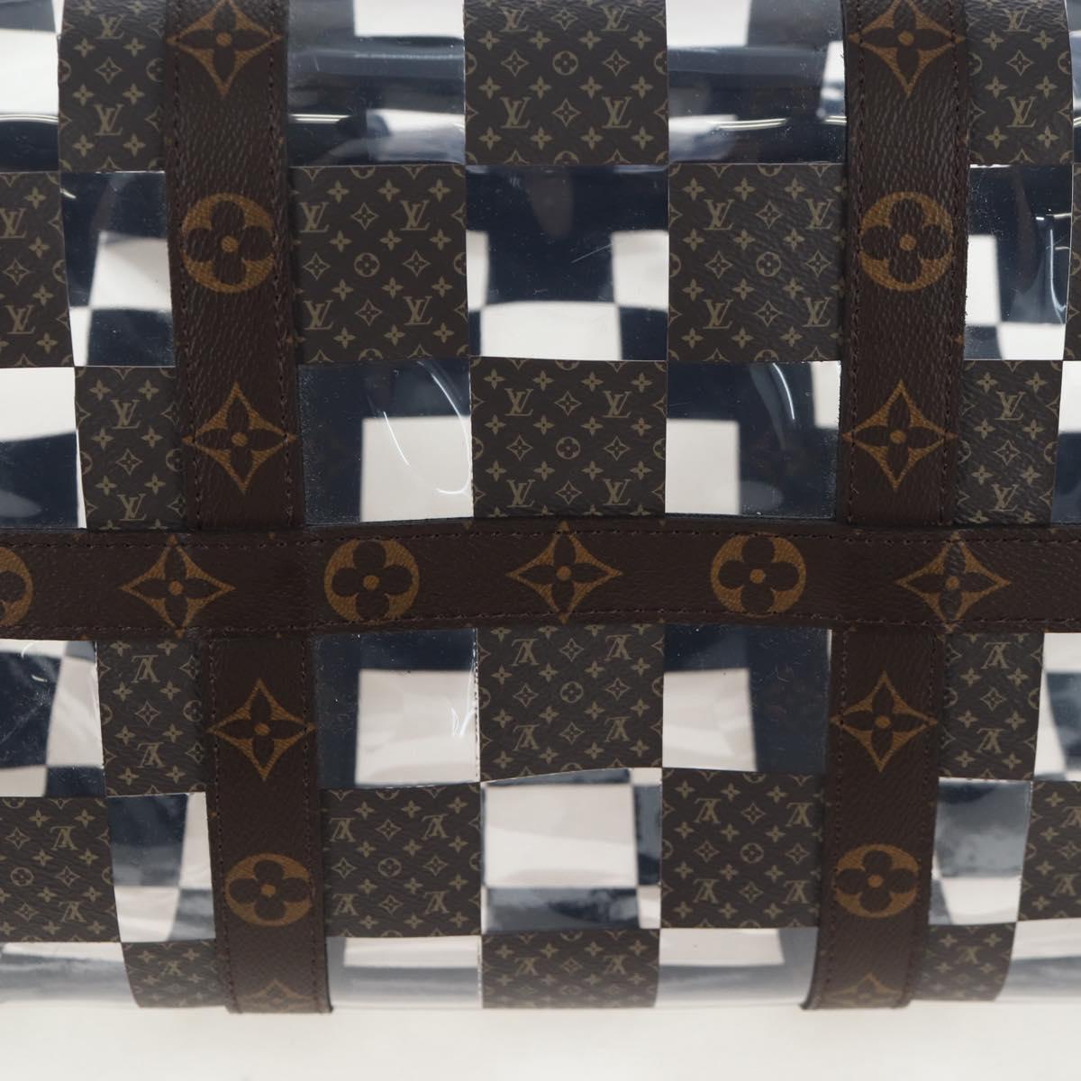 LOUIS VUITTON Monogram Chess Keepall Bandouliere 50 Bag M20864 LV Auth 204498SM