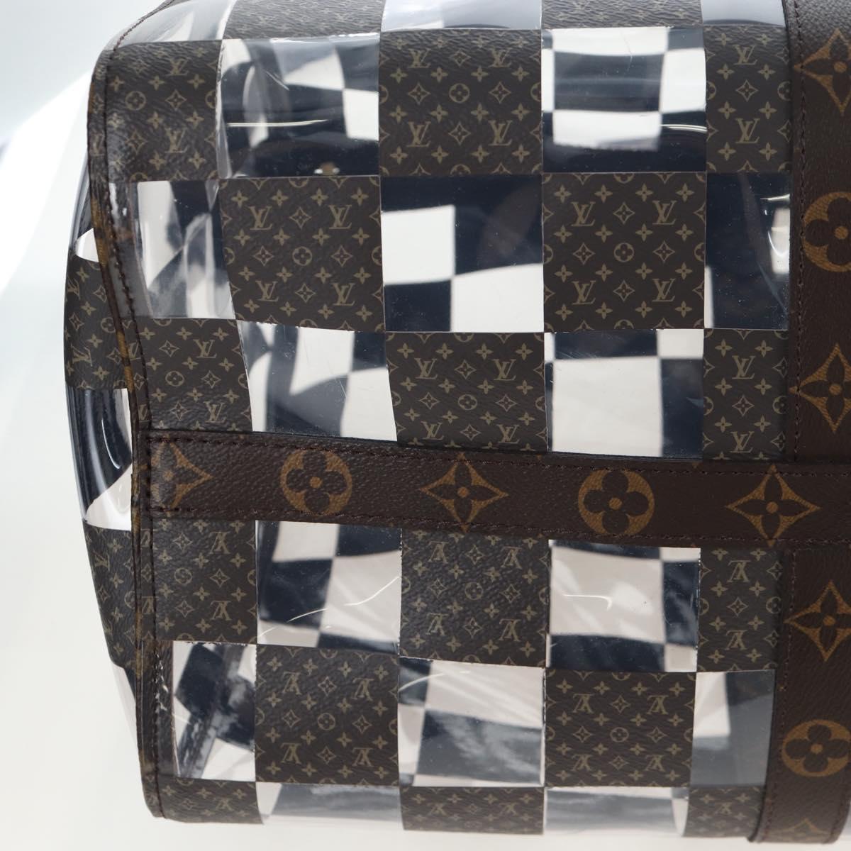 LOUIS VUITTON Monogram Chess Keepall Bandouliere 50 Bag M20864 LV Auth 204498SM