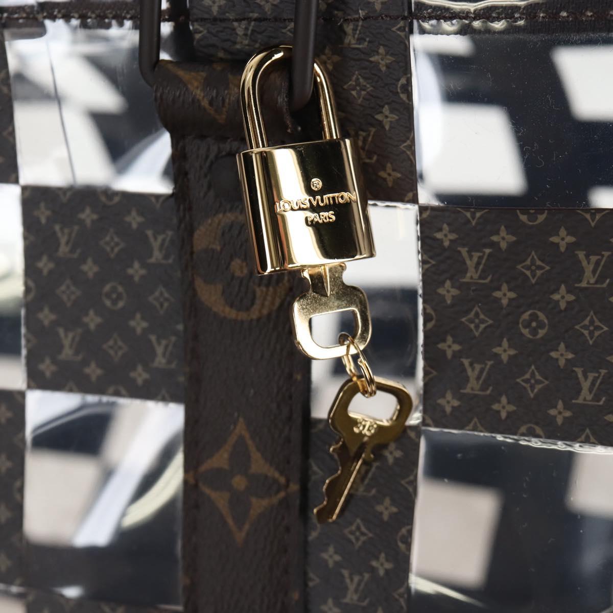 LOUIS VUITTON Monogram Chess Keepall Bandouliere 50 Bag M20864 LV Auth 204498SM