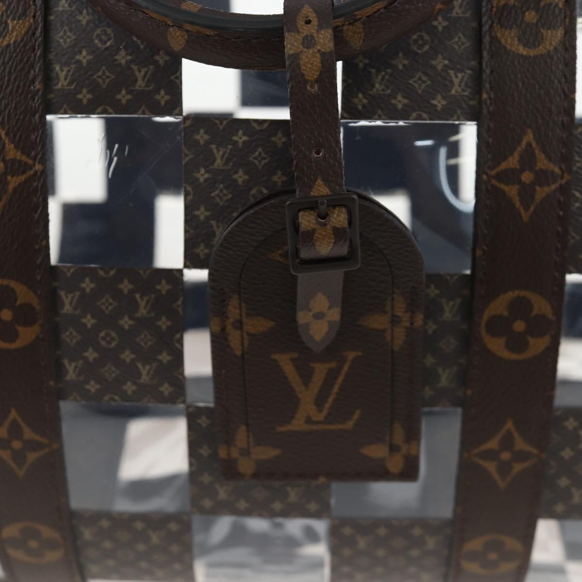 LOUIS VUITTON Monogram Chess Keepall Bandouliere 50 Bag M20864 LV Auth 204498SM