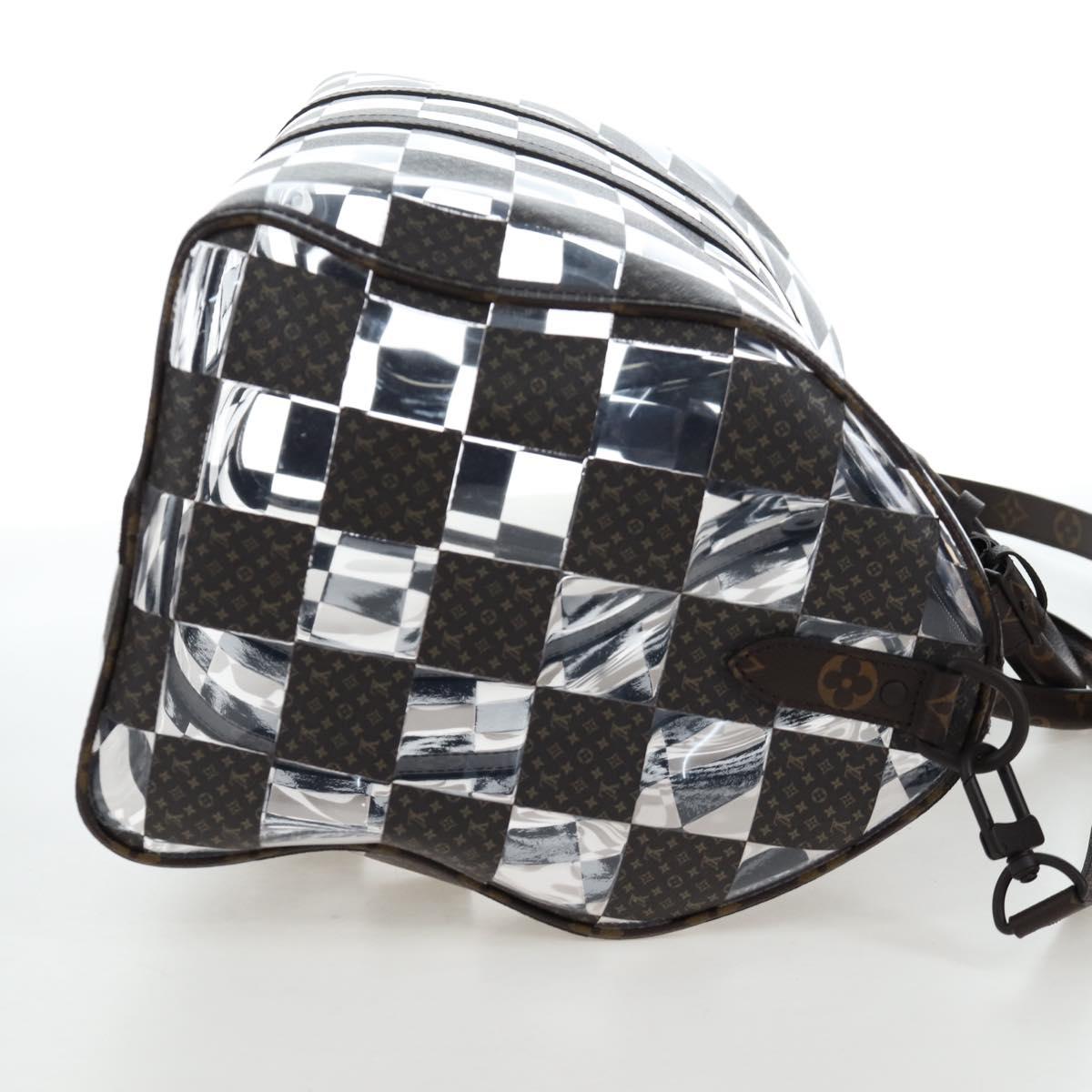 LOUIS VUITTON Monogram Chess Keepall Bandouliere 50 Bag M20864 LV Auth 204498SM
