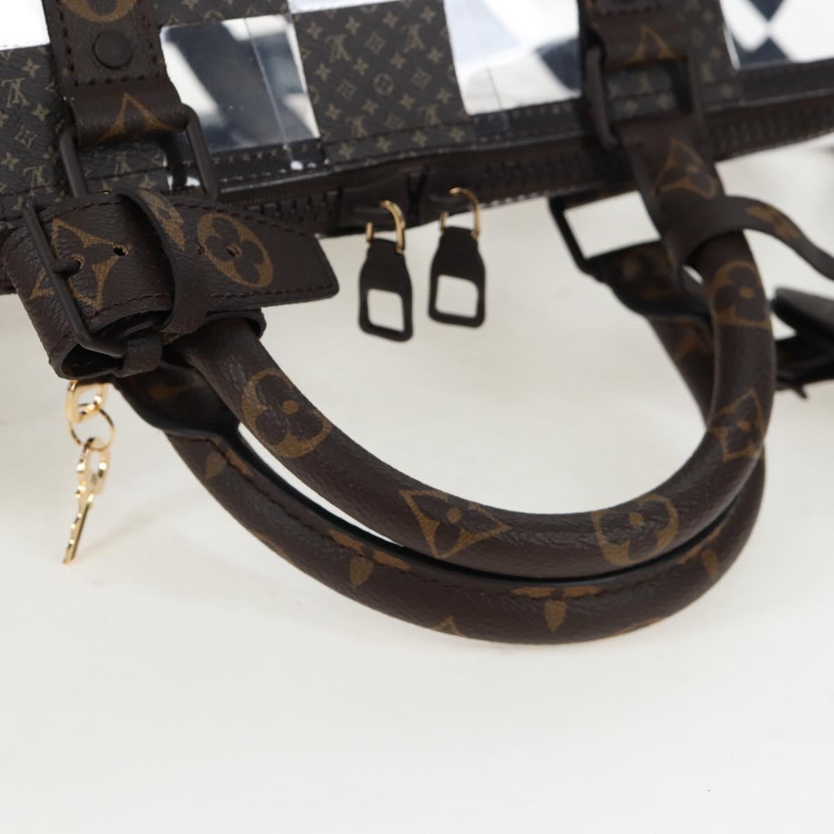 LOUIS VUITTON Monogram Chess Keepall Bandouliere 50 Bag M20864 LV Auth 204498SM