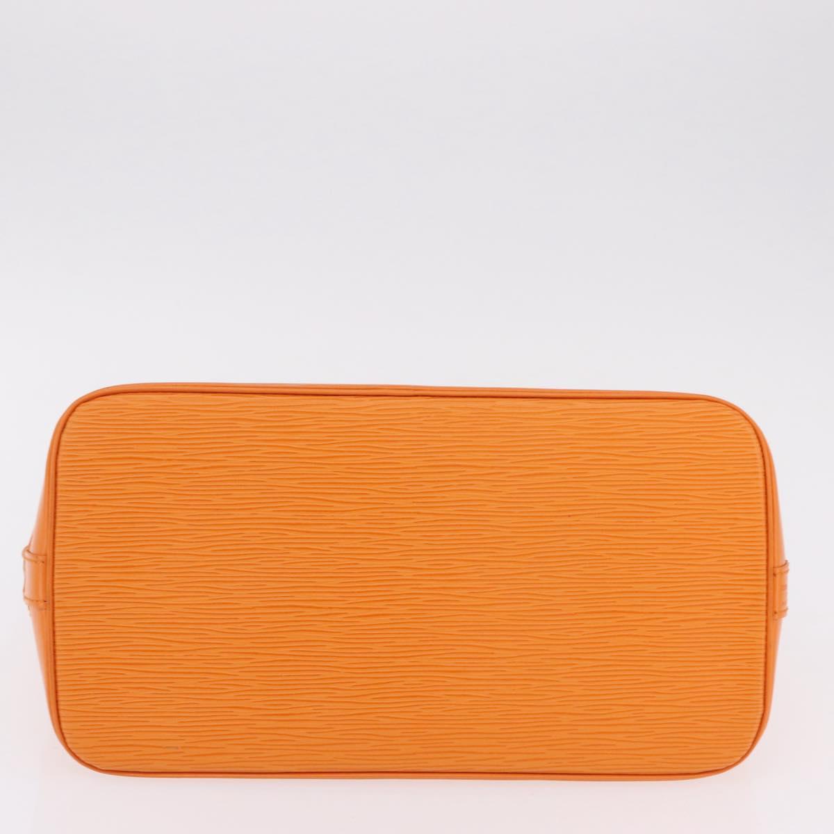 LOUIS VUITTON Epi Alma Hand Bag Orange Mandarin M5214H LV Auth 204518V