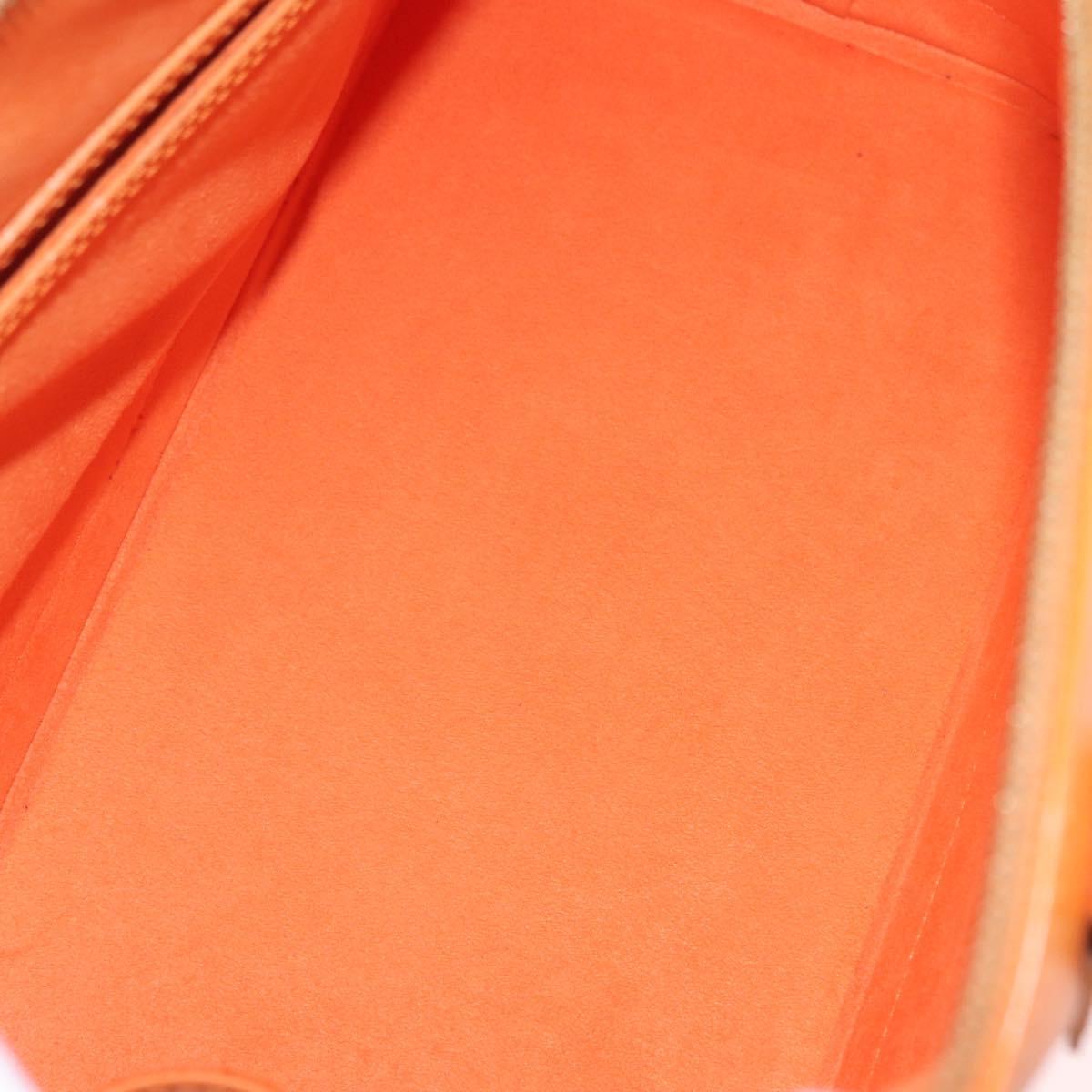 LOUIS VUITTON Epi Alma Hand Bag Orange Mandarin M5214H LV Auth 204518V
