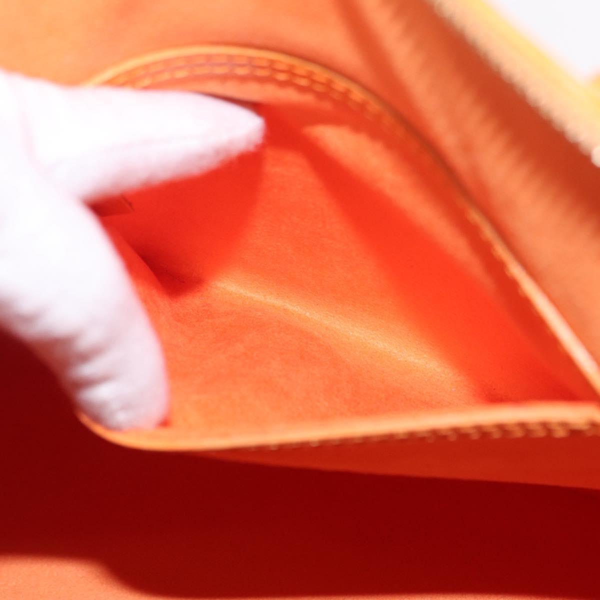 LOUIS VUITTON Epi Alma Hand Bag Orange Mandarin M5214H LV Auth 204518V
