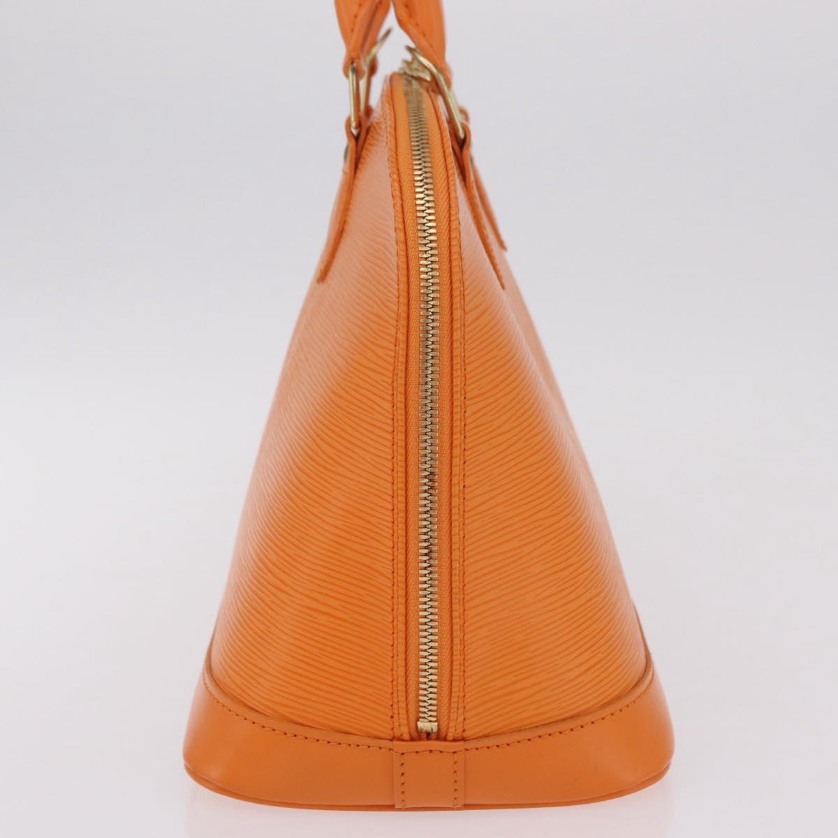 LOUIS VUITTON Epi Alma Hand Bag Orange Mandarin M5214H LV Auth 204518V