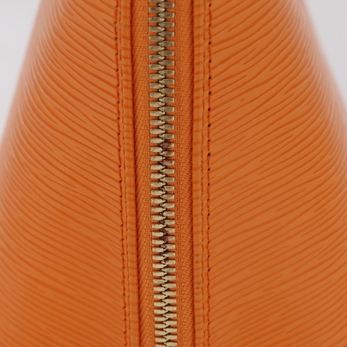 LOUIS VUITTON Epi Alma Hand Bag Orange Mandarin M5214H LV Auth 204518V