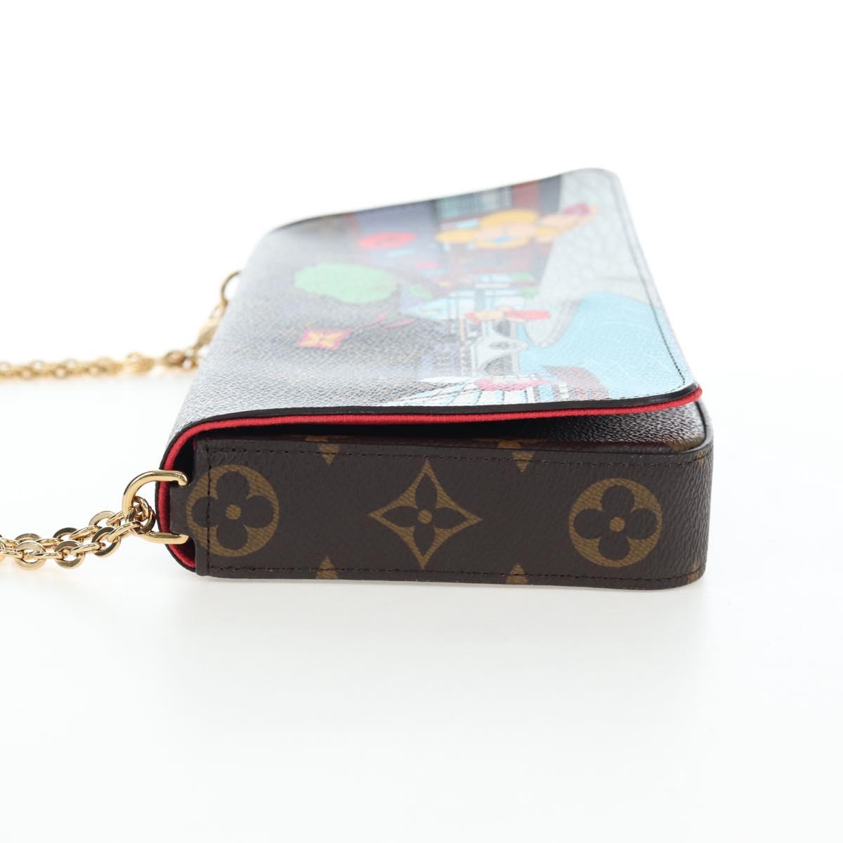 LOUIS VUITTON Monogram Vivienne Pochette Felice Shoulder Bag LV Auth 204525SAM