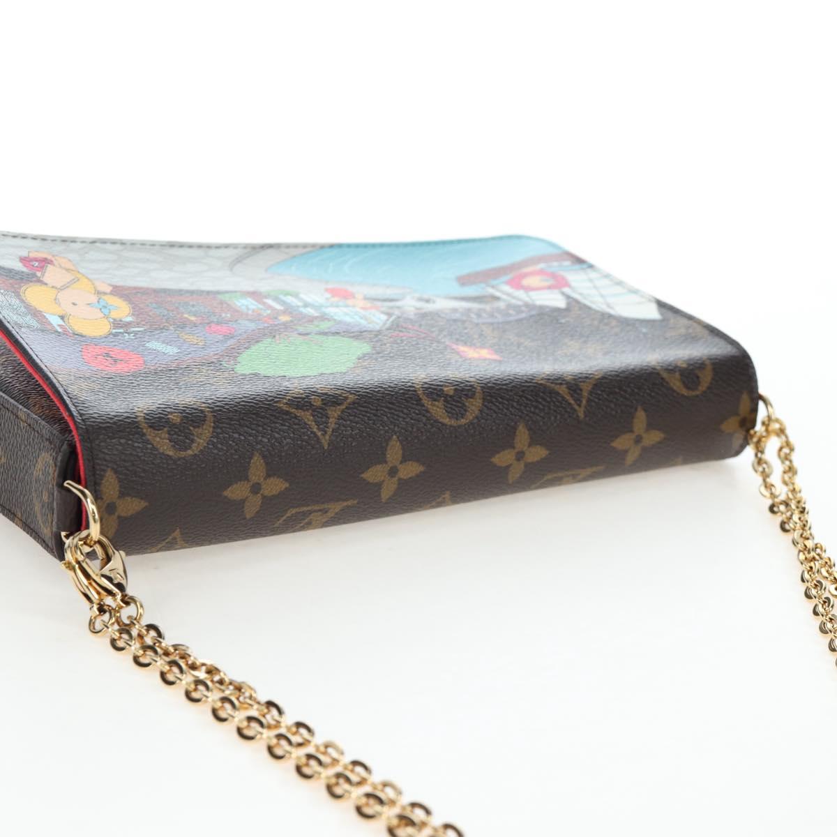 LOUIS VUITTON Monogram Vivienne Pochette Felice Shoulder Bag LV Auth 204525SAM