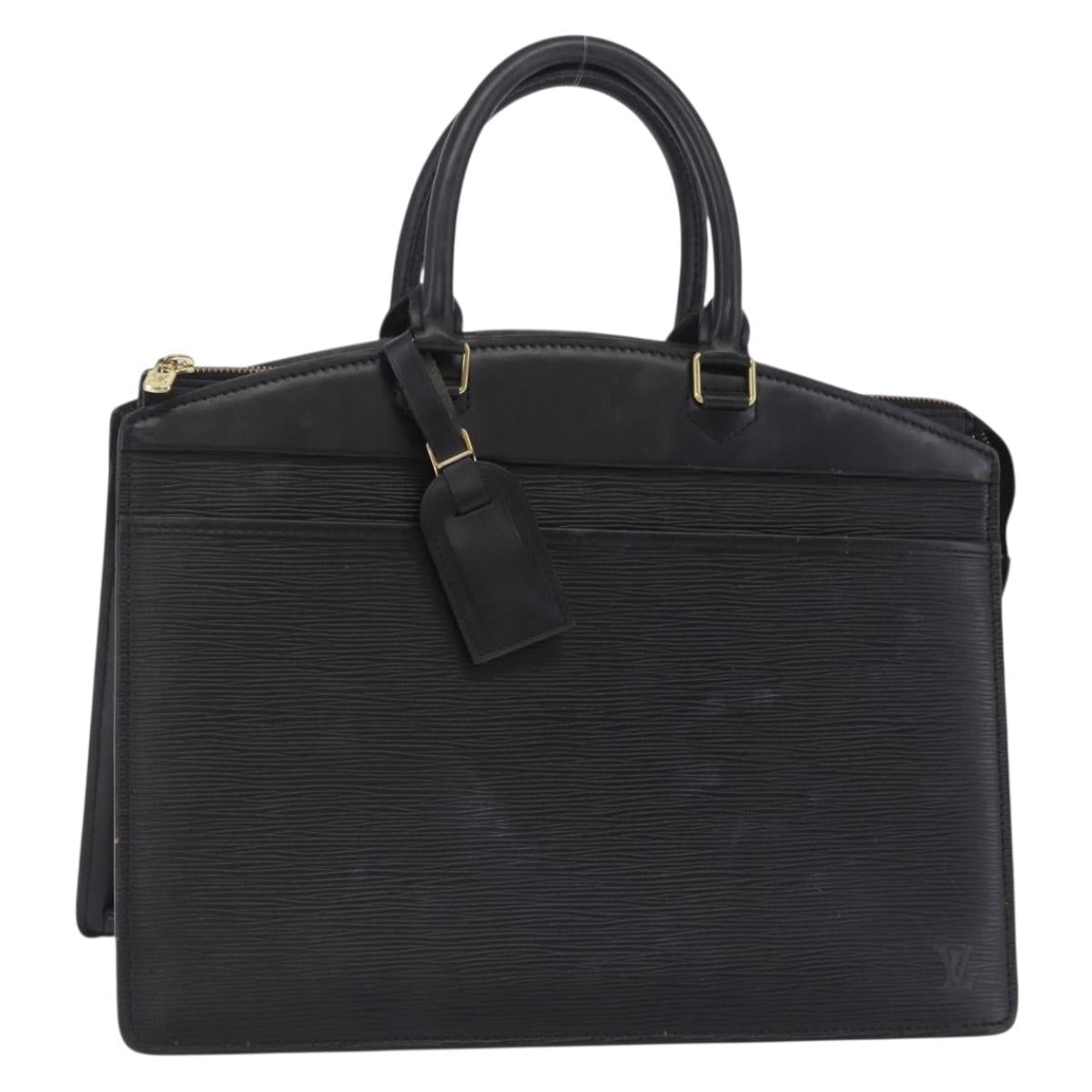 LOUIS VUITTON Epi Riviera Hand Bag Black M48182 LV Auth 204531