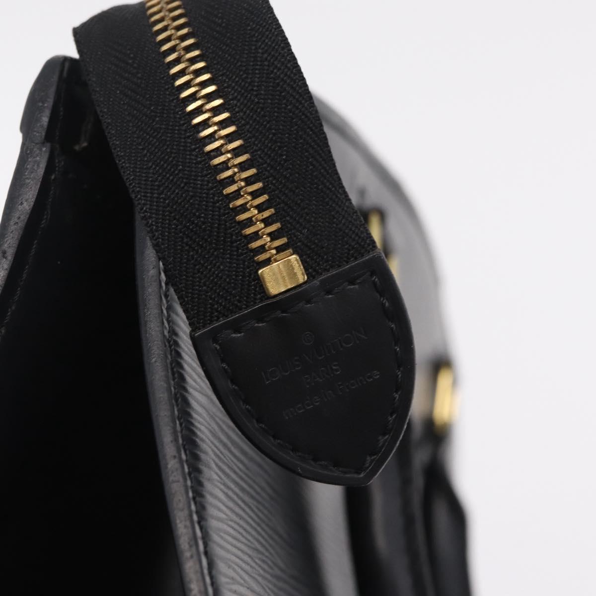 LOUIS VUITTON Epi Riviera Hand Bag Black M48182 LV Auth 204531