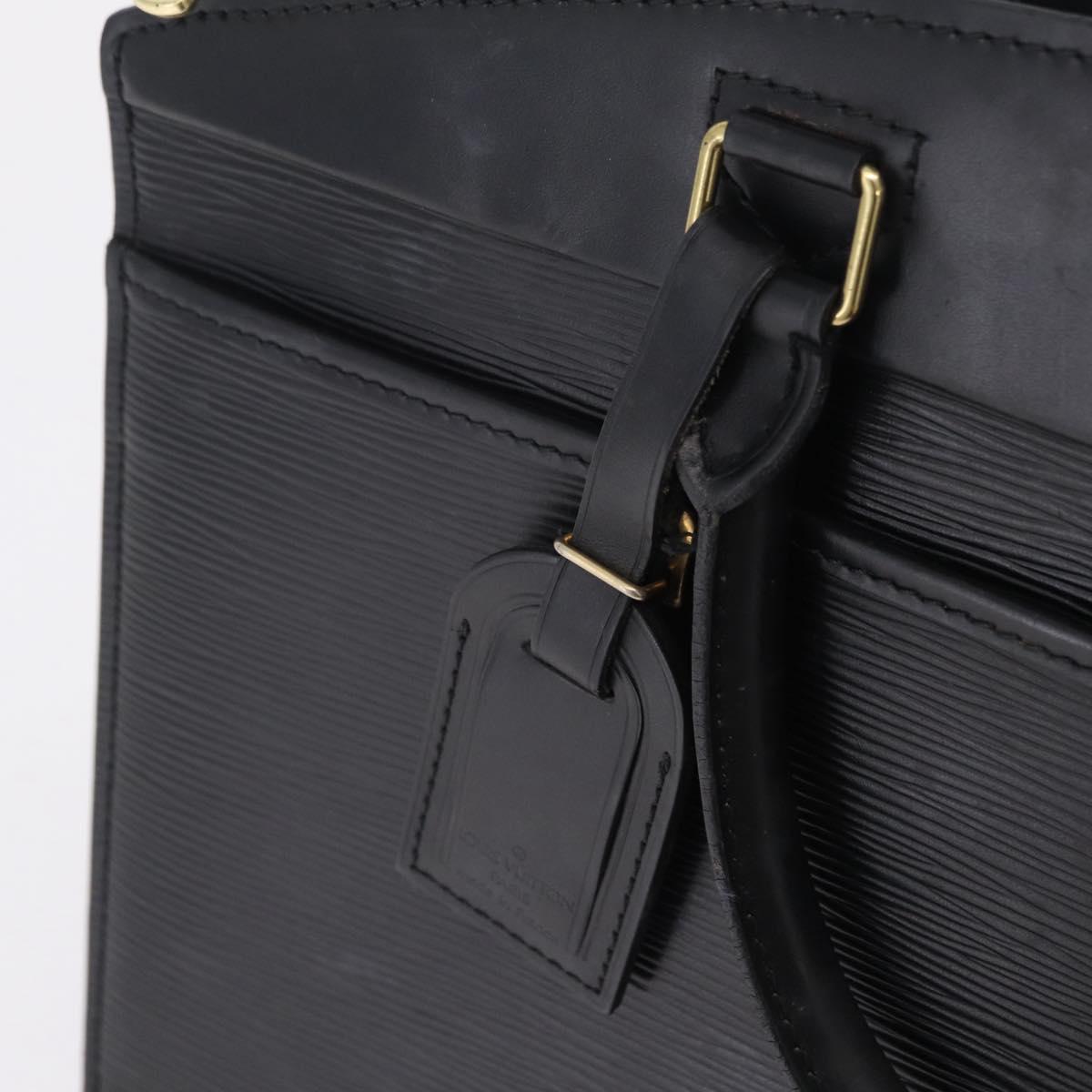 LOUIS VUITTON Epi Riviera Hand Bag Black M48182 LV Auth 204531