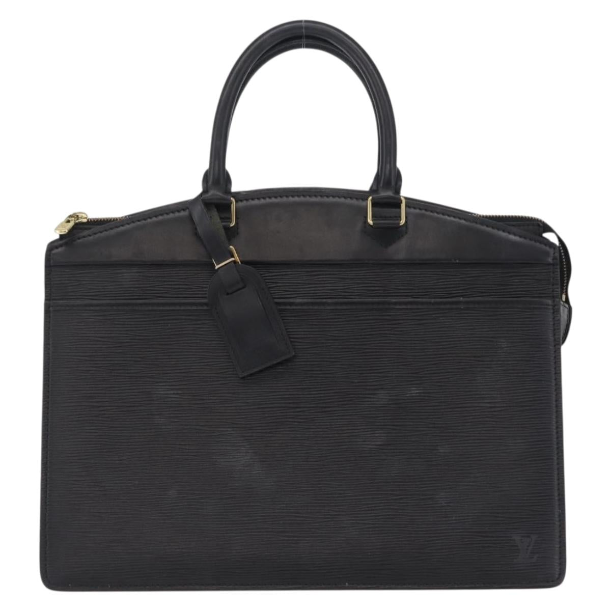 LOUIS VUITTON Epi Riviera Hand Bag Black M48182 LV Auth 204531