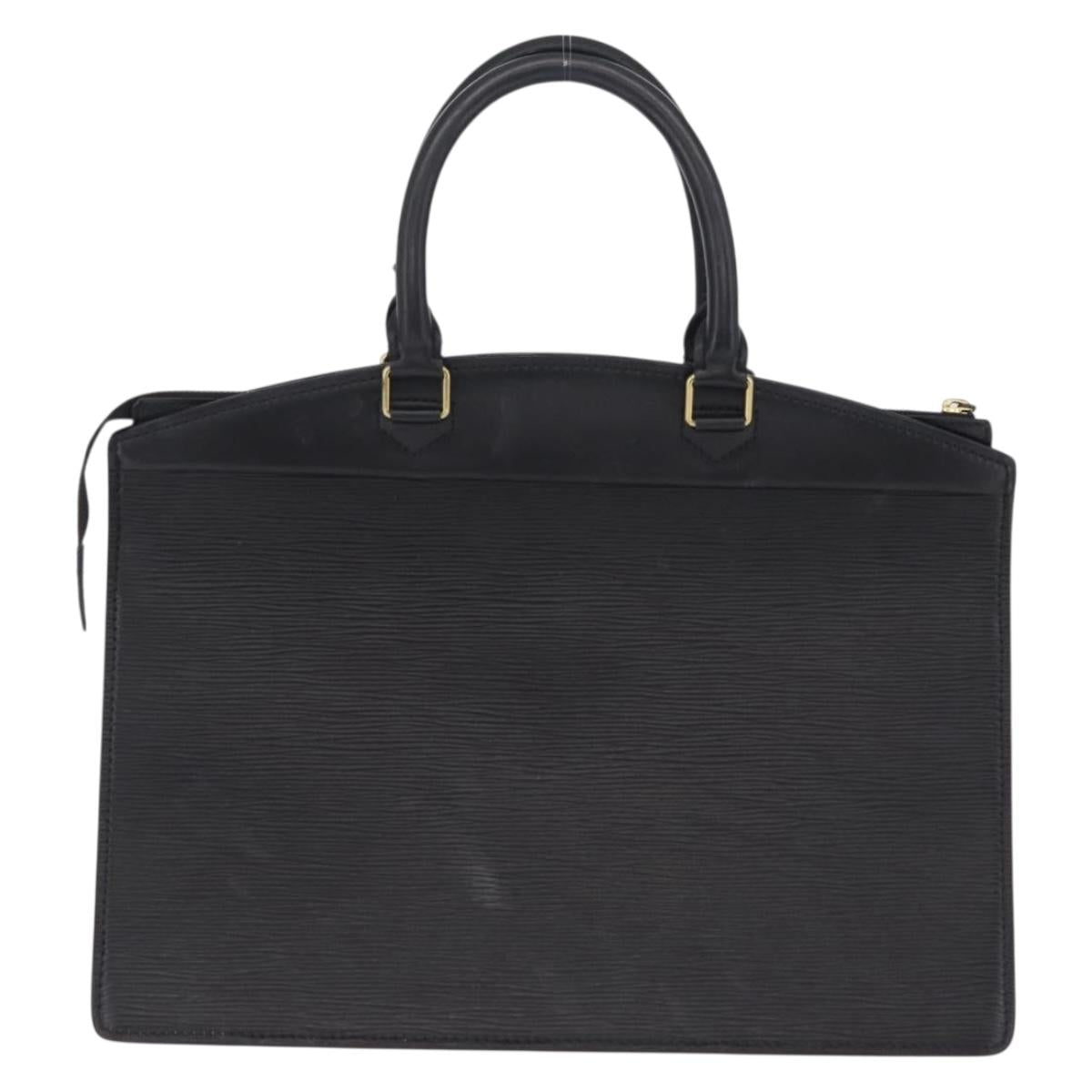 LOUIS VUITTON Epi Riviera Hand Bag Black M48182 LV Auth 204531