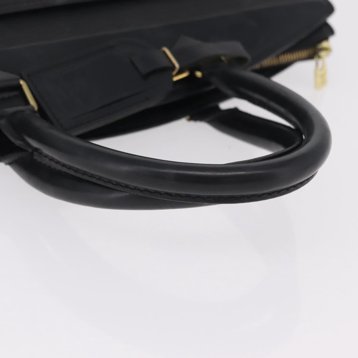 LOUIS VUITTON Epi Riviera Hand Bag Black M48182 LV Auth 204531