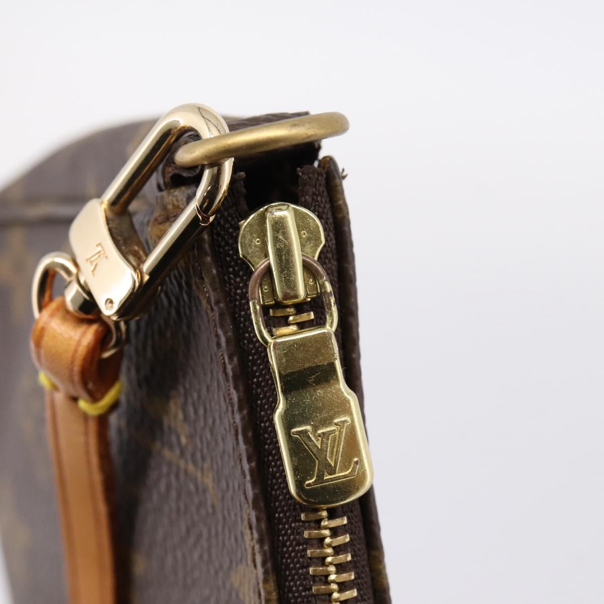 LOUIS VUITTON Monogram Pochette Accessoires Pouch M51980 LV Auth 204585V