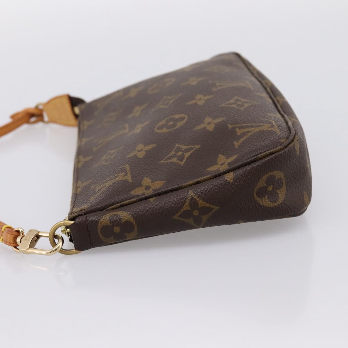 LOUIS VUITTON Monogram Pochette Accessoires Pouch M51980 LV Auth 204585V