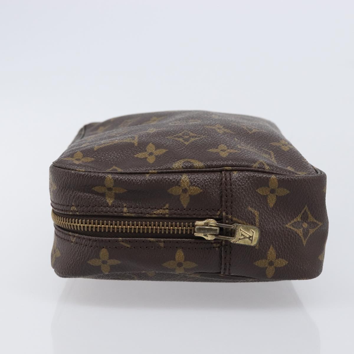 LOUIS VUITTON Monogram Trousse Toilette 23 Clutch Bag M47524 LV Auth 204589A