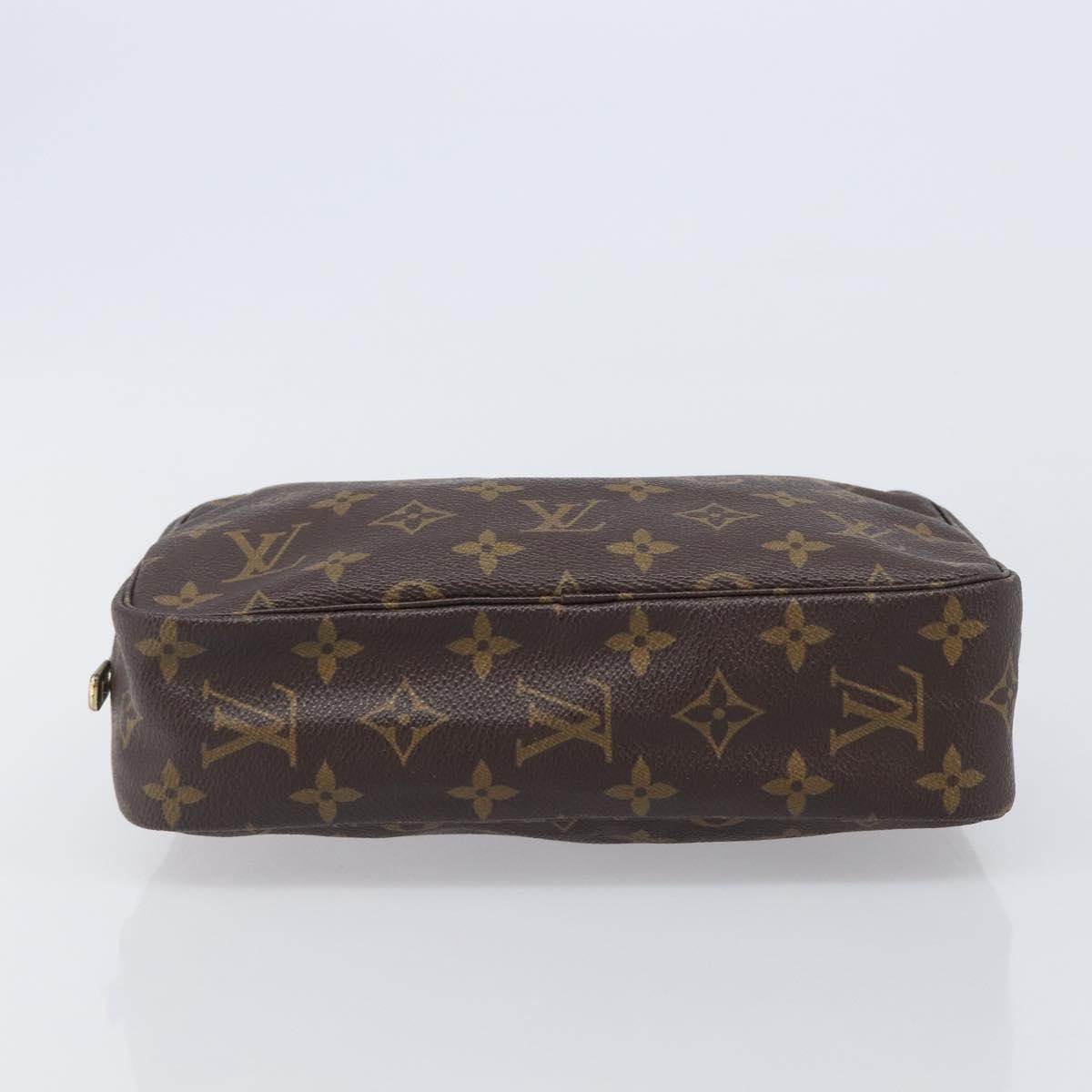 LOUIS VUITTON Monogram Trousse Toilette 23 Clutch Bag M47524 LV Auth 204589A