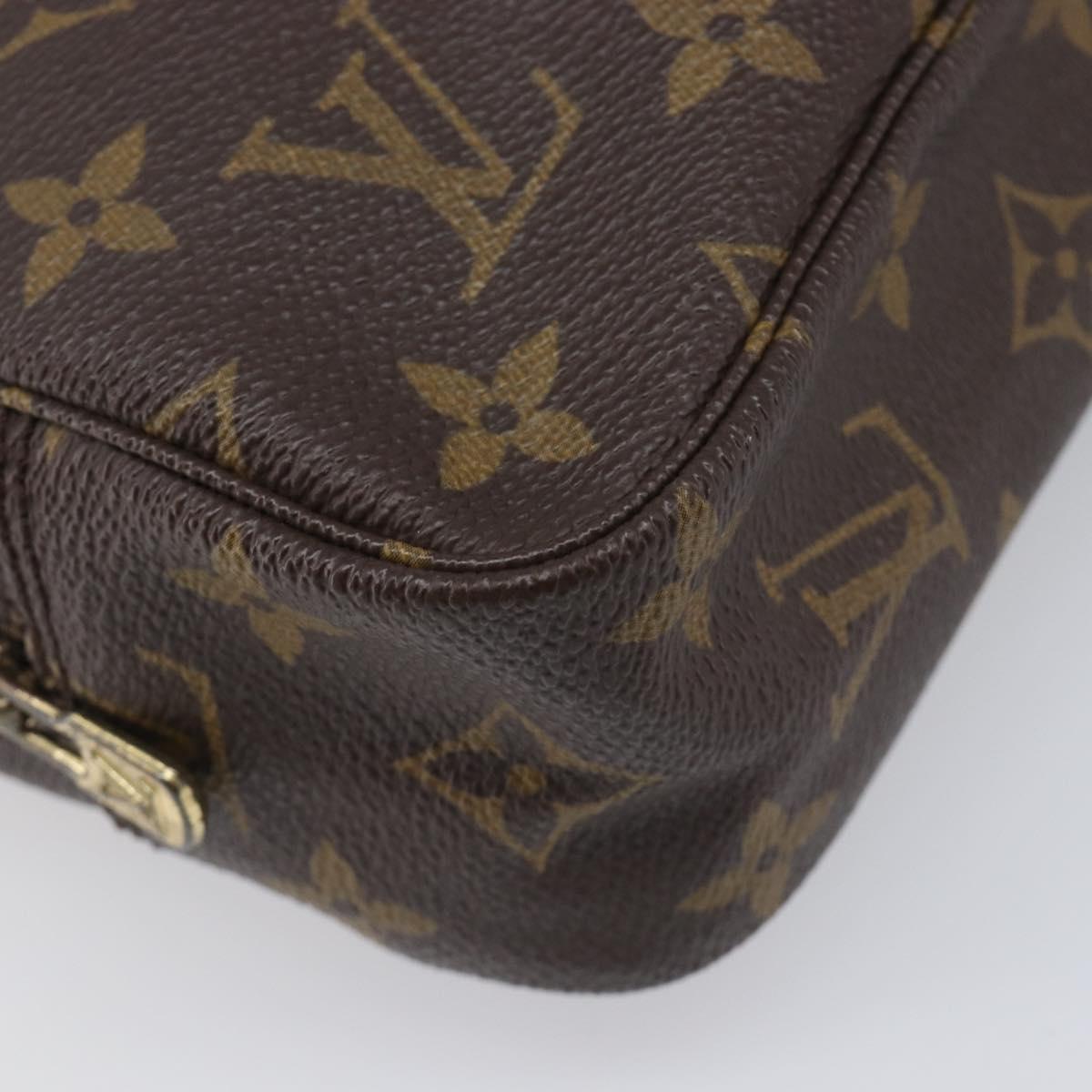 LOUIS VUITTON Monogram Trousse Toilette 23 Clutch Bag M47524 LV Auth 204589A