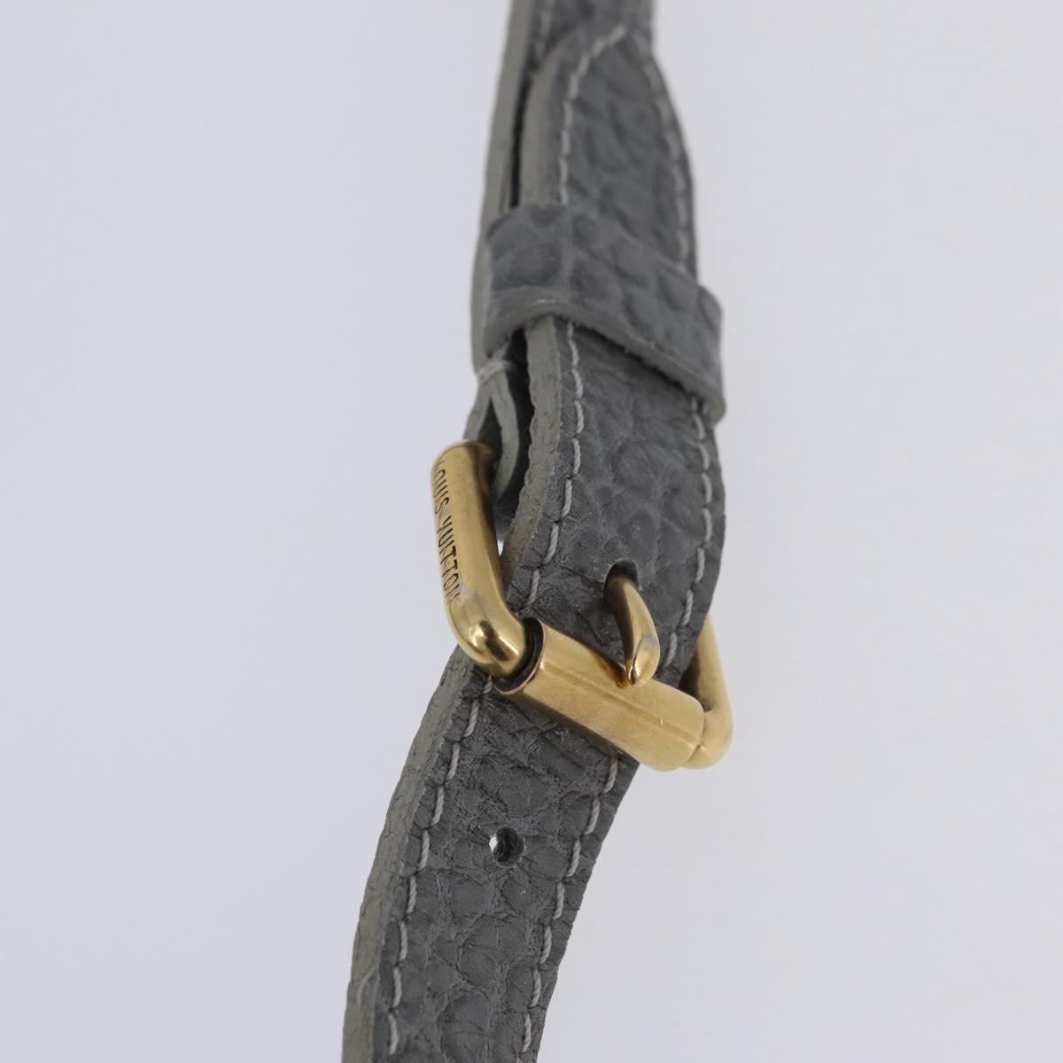 LOUIS VUITTON Monogram Denim Slytree Shoulder Bag Gris M45834 LV Auth 204591V