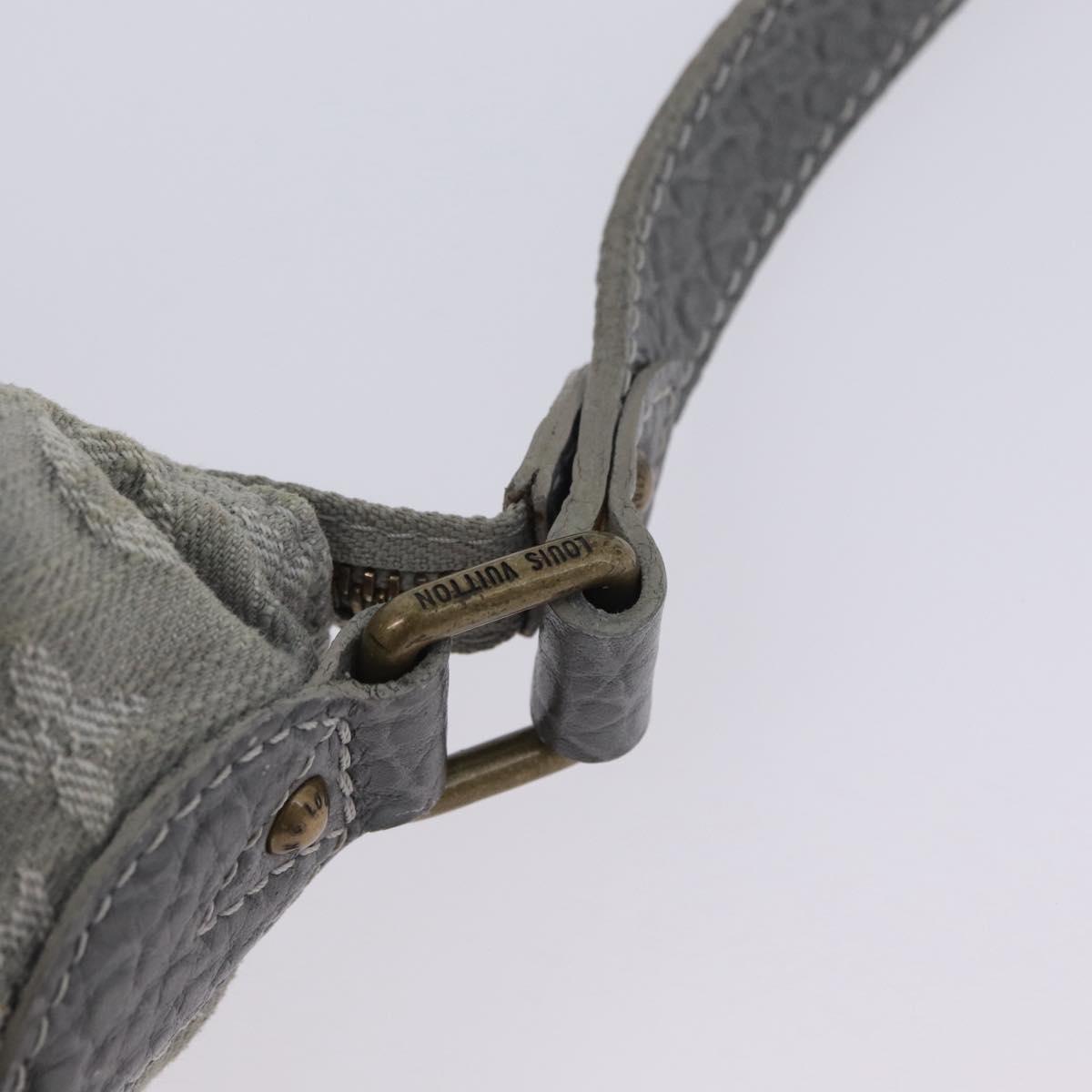 LOUIS VUITTON Monogram Denim Slytree Shoulder Bag Gris M45834 LV Auth 204591V