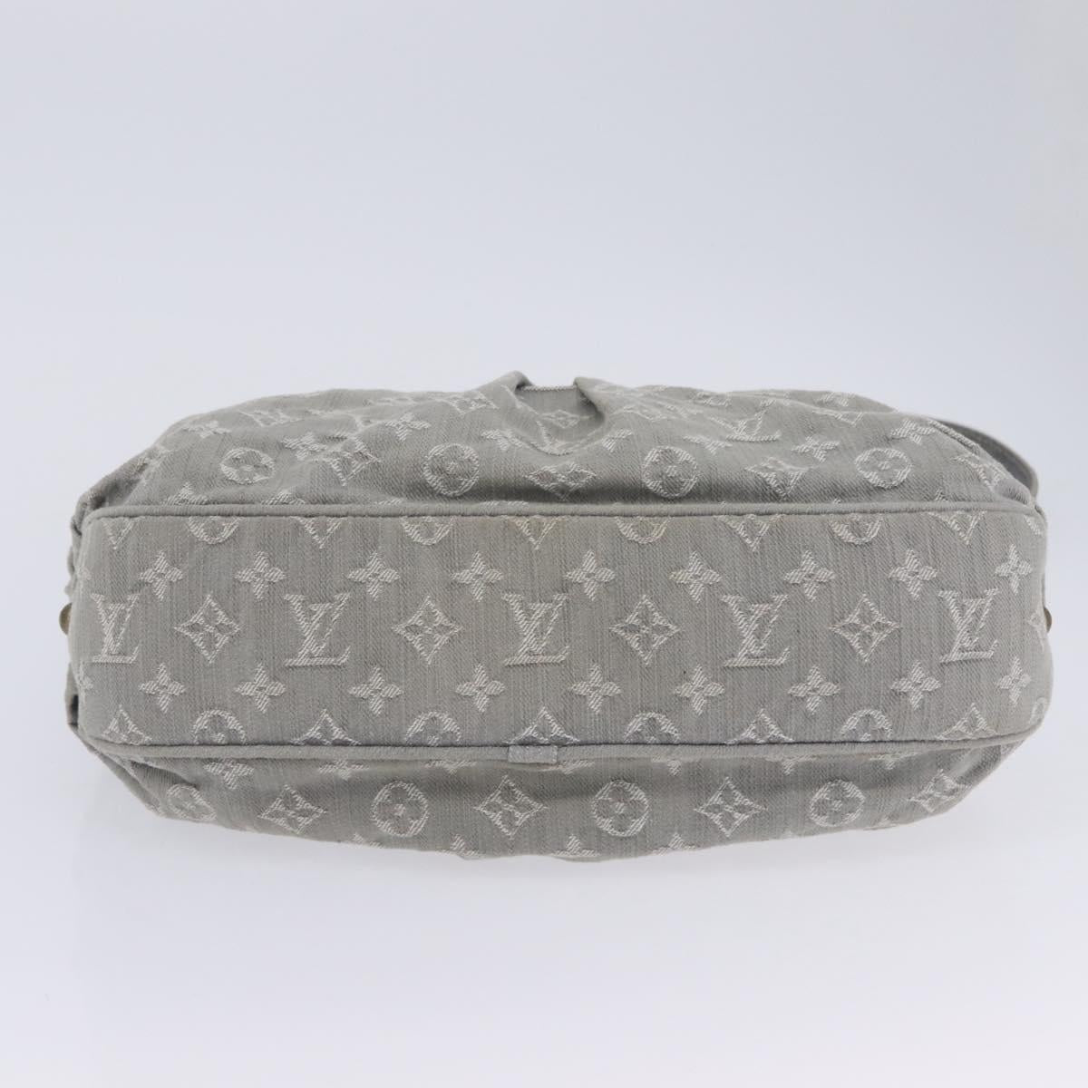 LOUIS VUITTON Monogram Denim Slytree Shoulder Bag Gris M45834 LV Auth 204591V