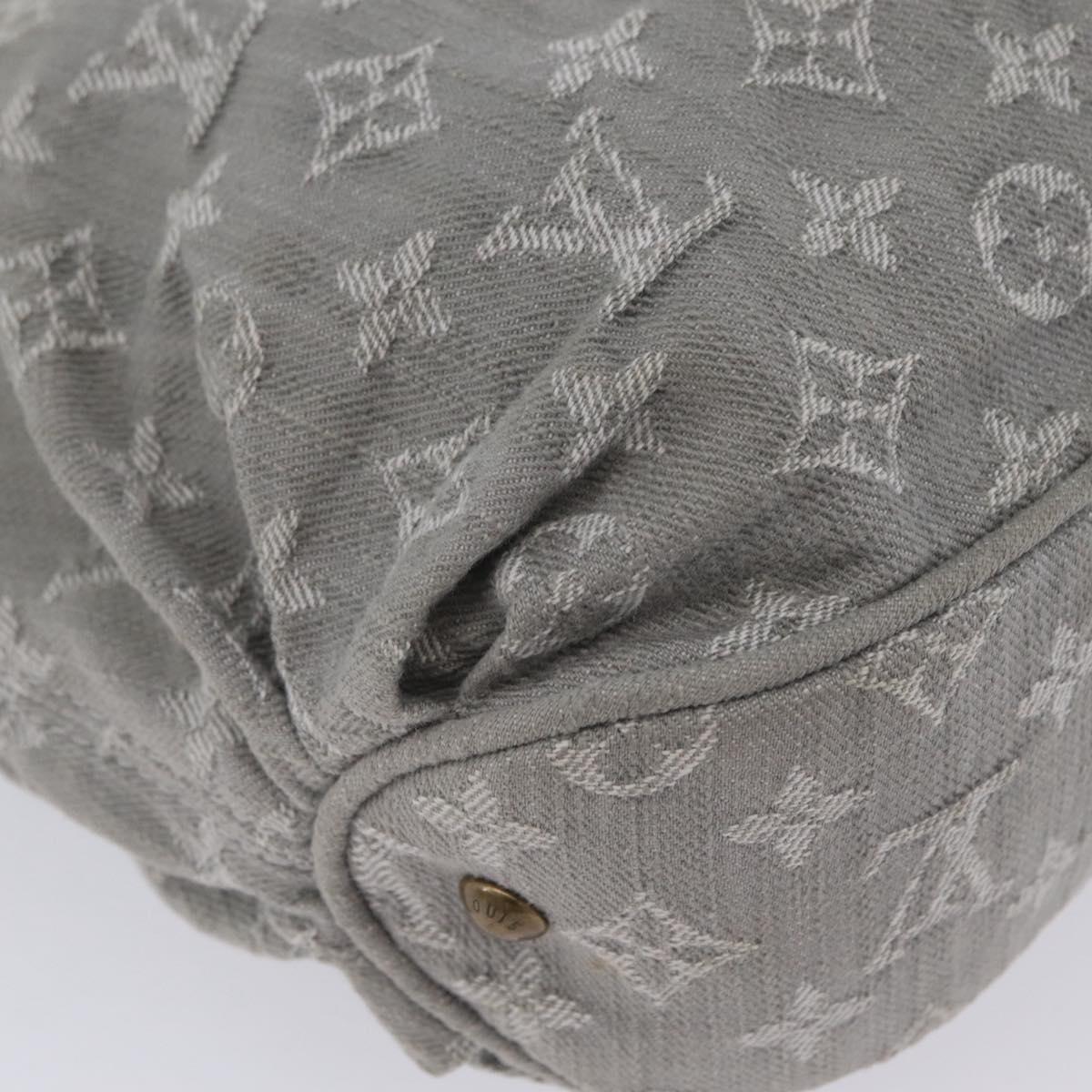 LOUIS VUITTON Monogram Denim Slytree Shoulder Bag Gris M45834 LV Auth 204591V