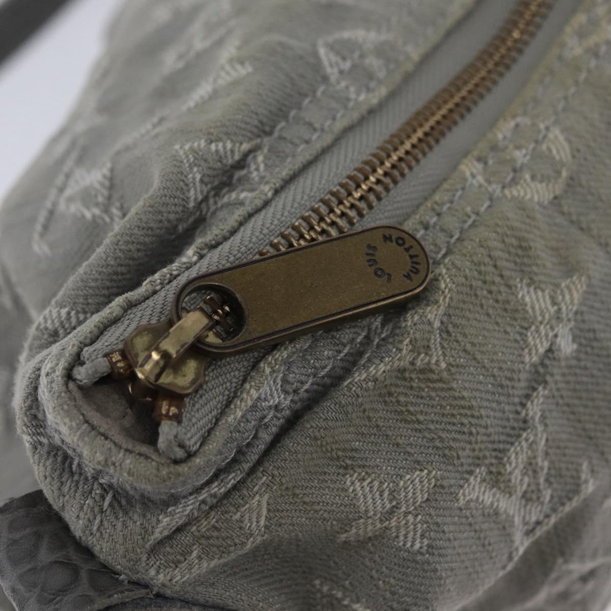 LOUIS VUITTON Monogram Denim Slytree Shoulder Bag Gris M45834 LV Auth 204591V
