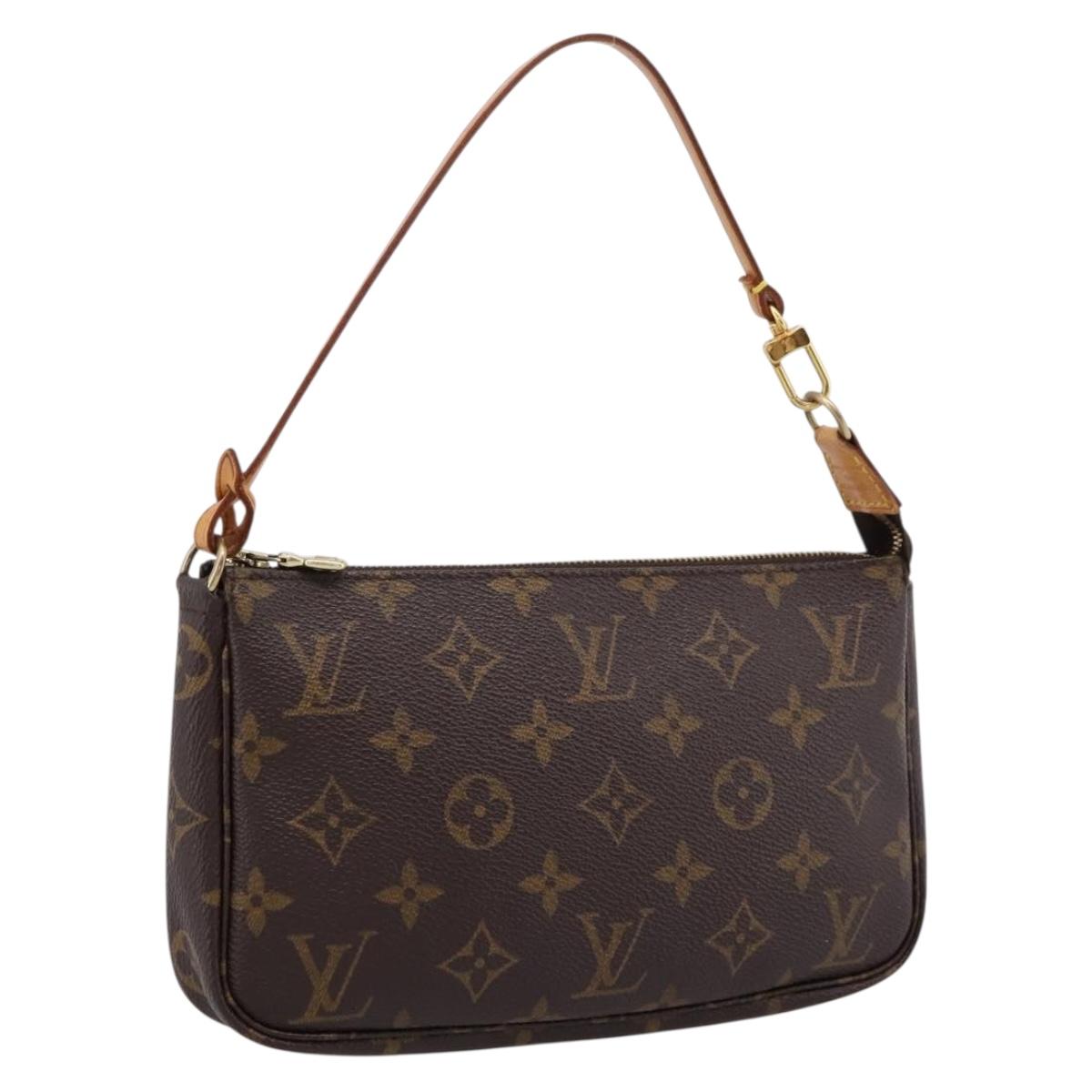 LOUIS VUITTON Monogram Pochette Accessoires Pouch M51980 LV Auth 204599A