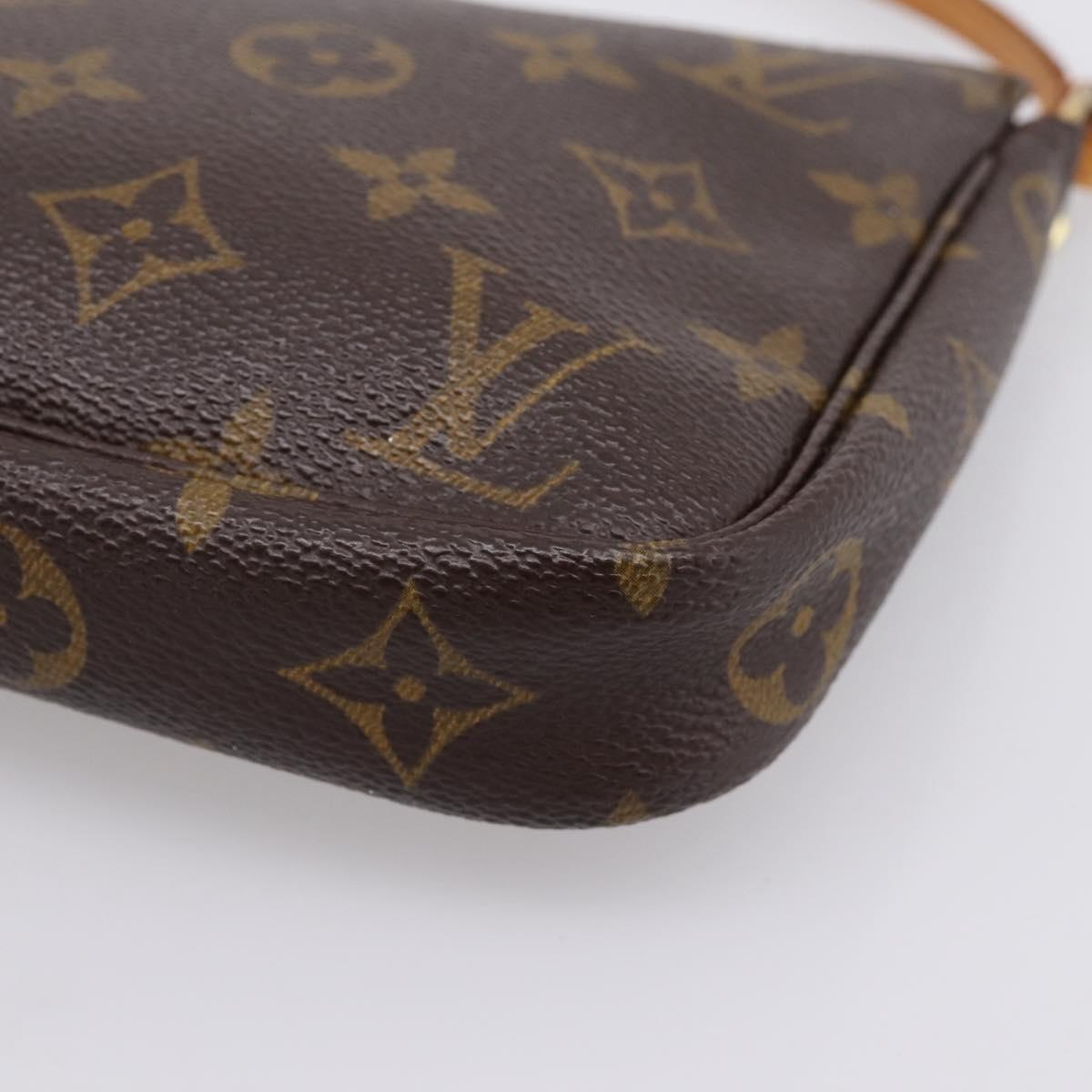 LOUIS VUITTON Monogram Pochette Accessoires Pouch M51980 LV Auth 204599A