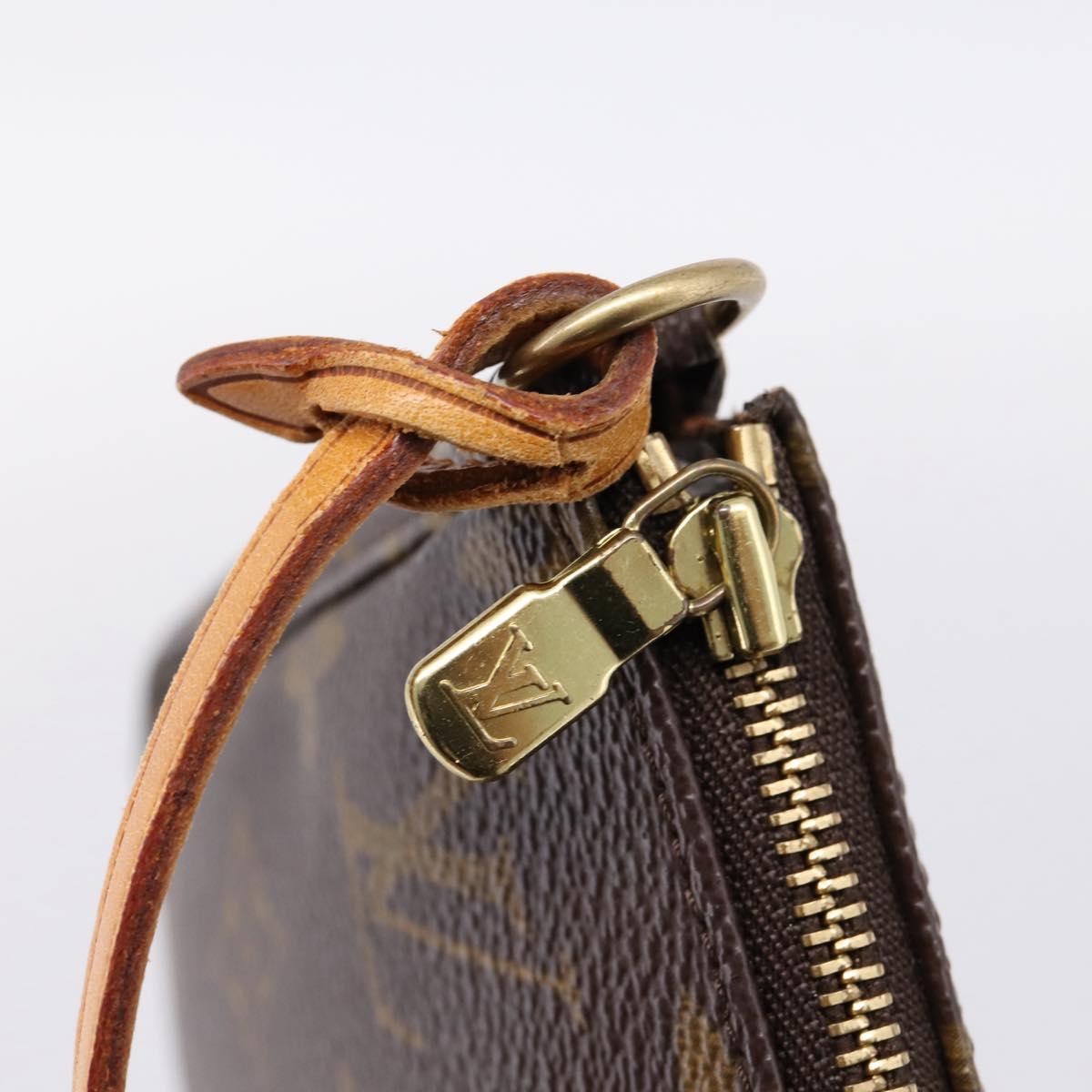 LOUIS VUITTON Monogram Pochette Accessoires Pouch M51980 LV Auth 204599A