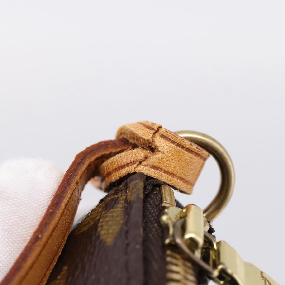 LOUIS VUITTON Monogram Pochette Accessoires Pouch M51980 LV Auth 204599A